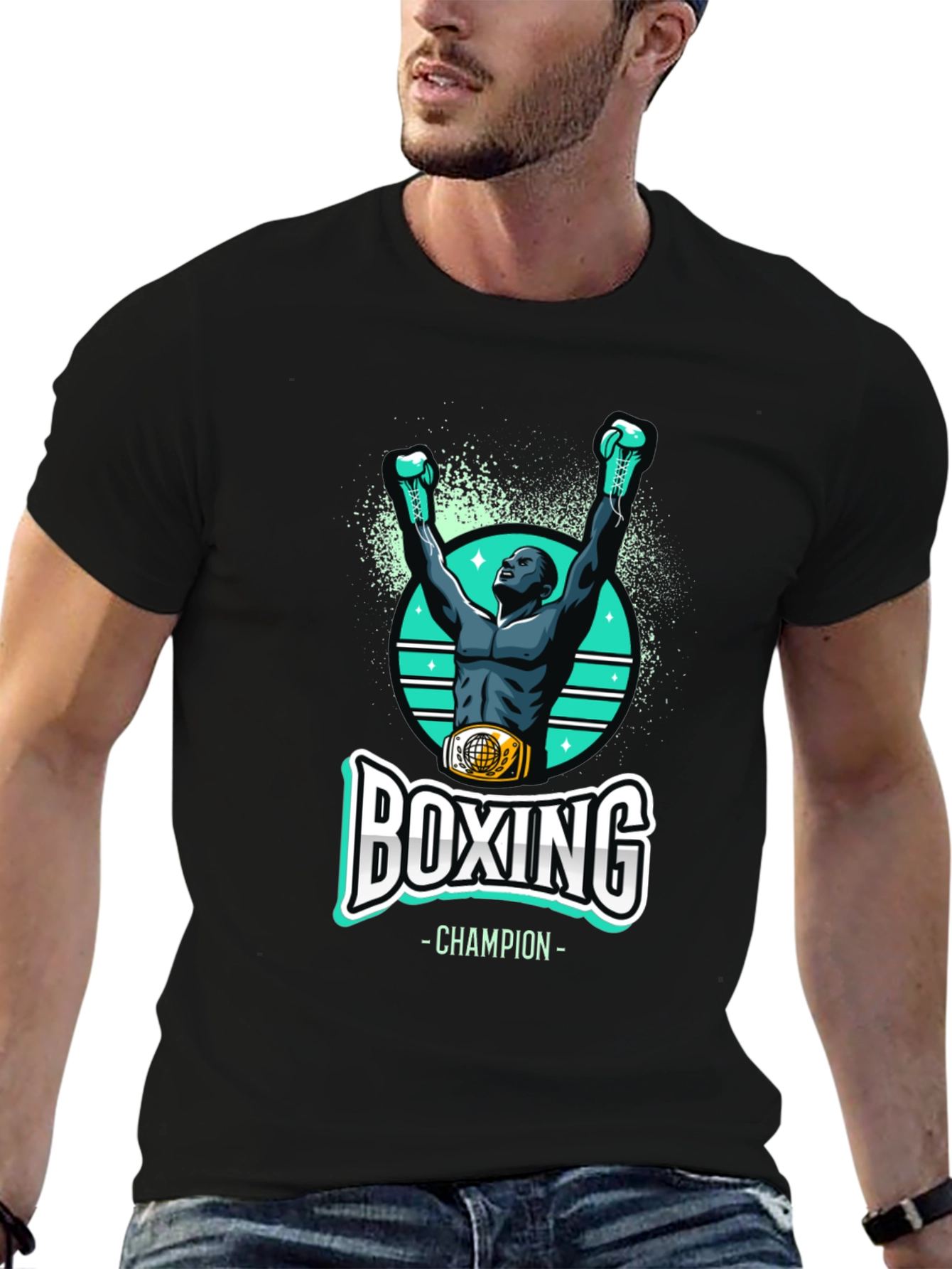 Boxing Champion Graphic Tee