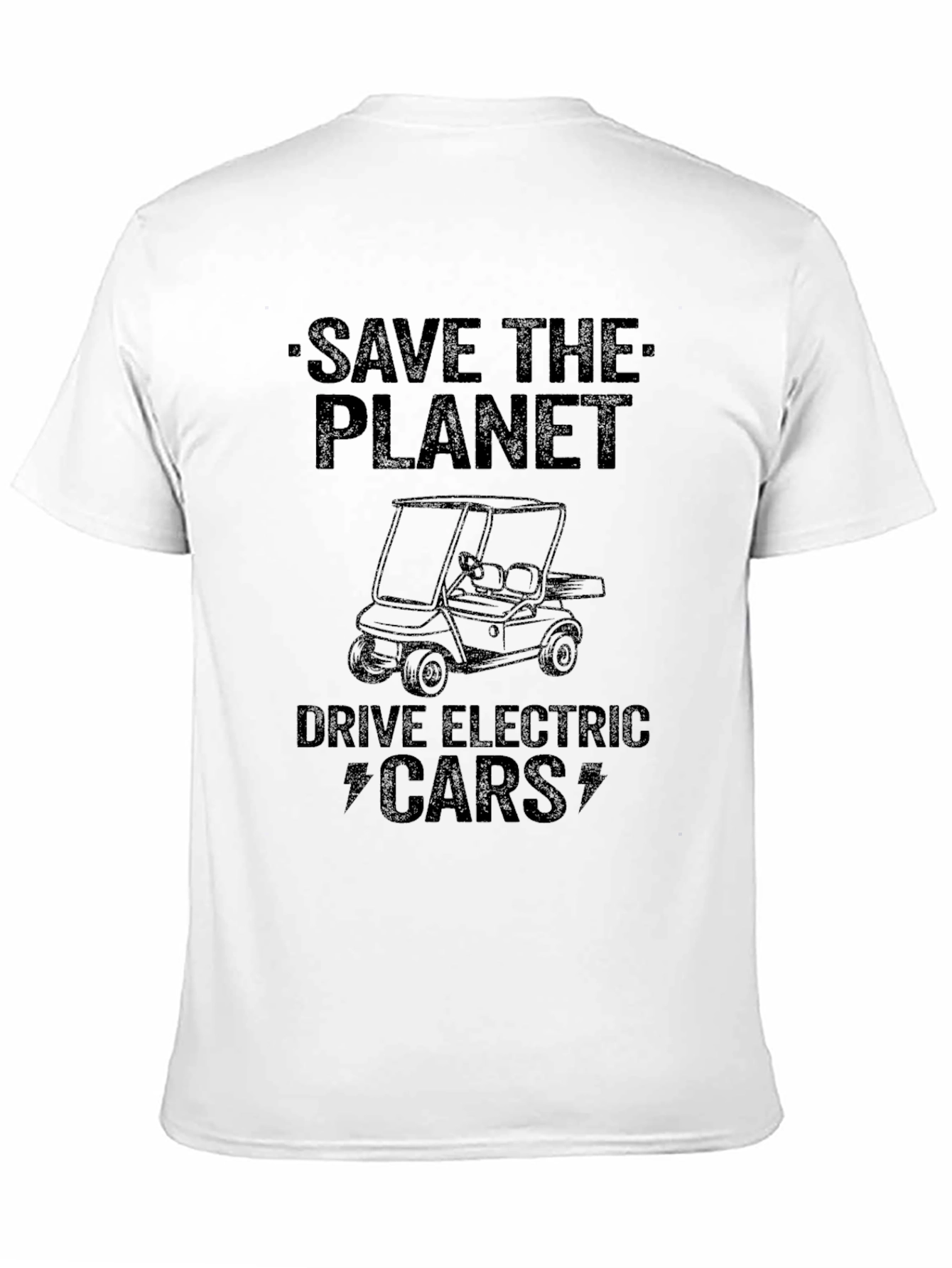 Save the Planet Electric Car Graphic Tee