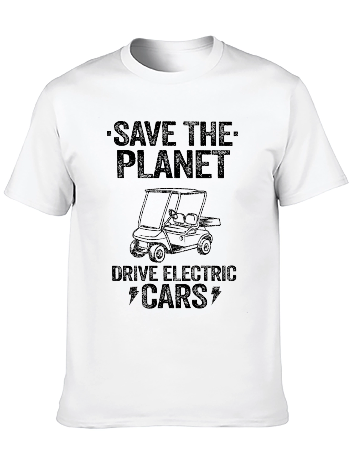 Save the Planet Electric Car Graphic Tee