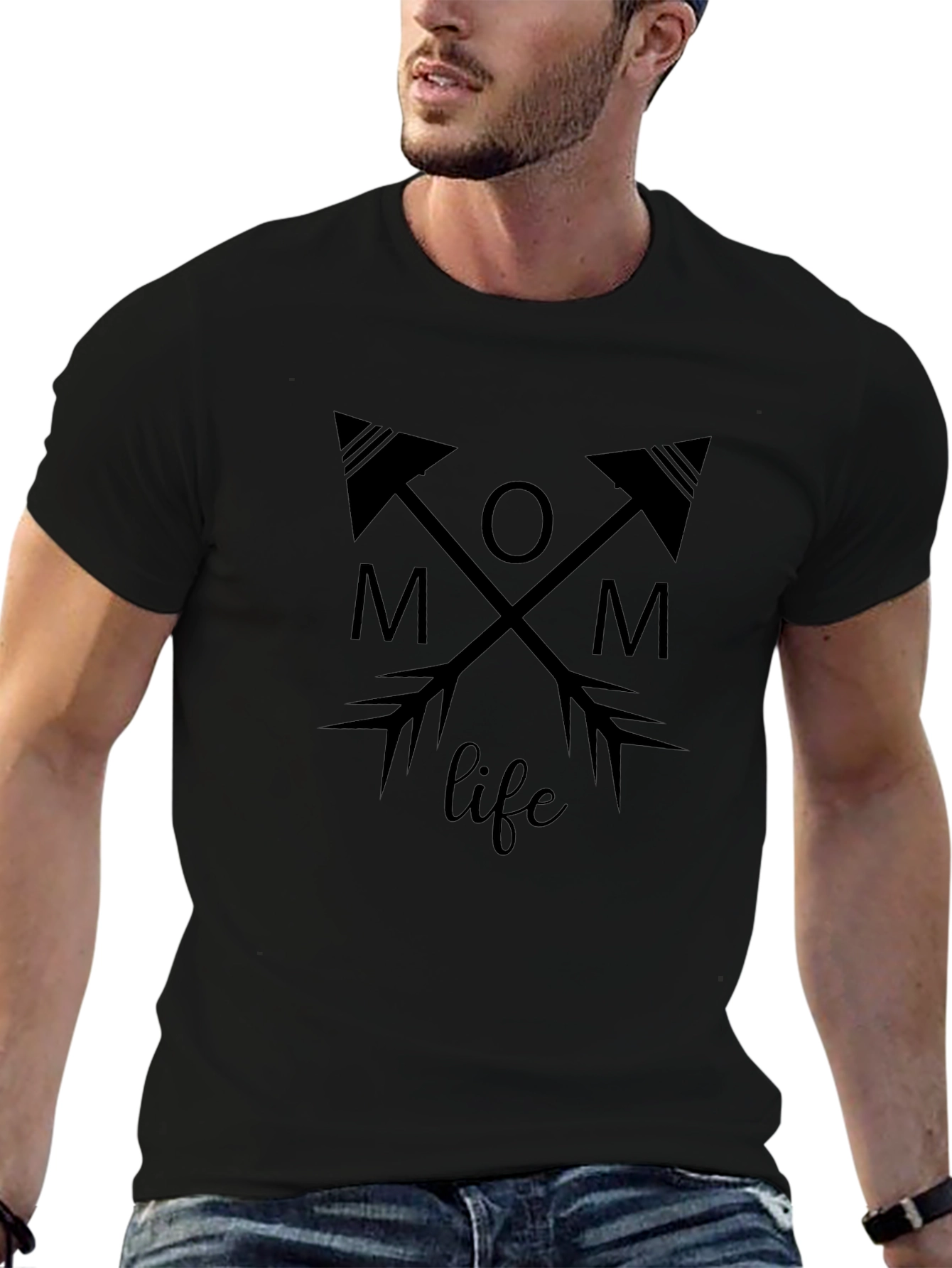 Mom Life Arrows Graphic Tee