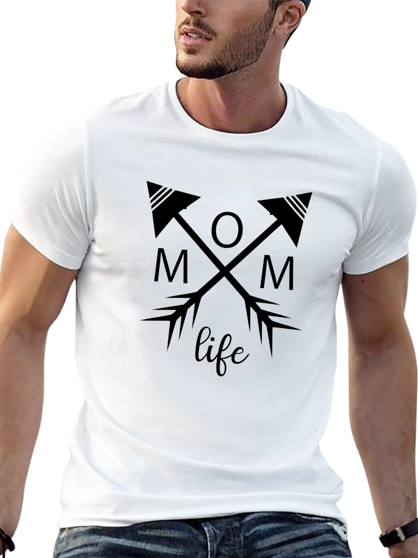 Mom Life Arrows Graphic Tee