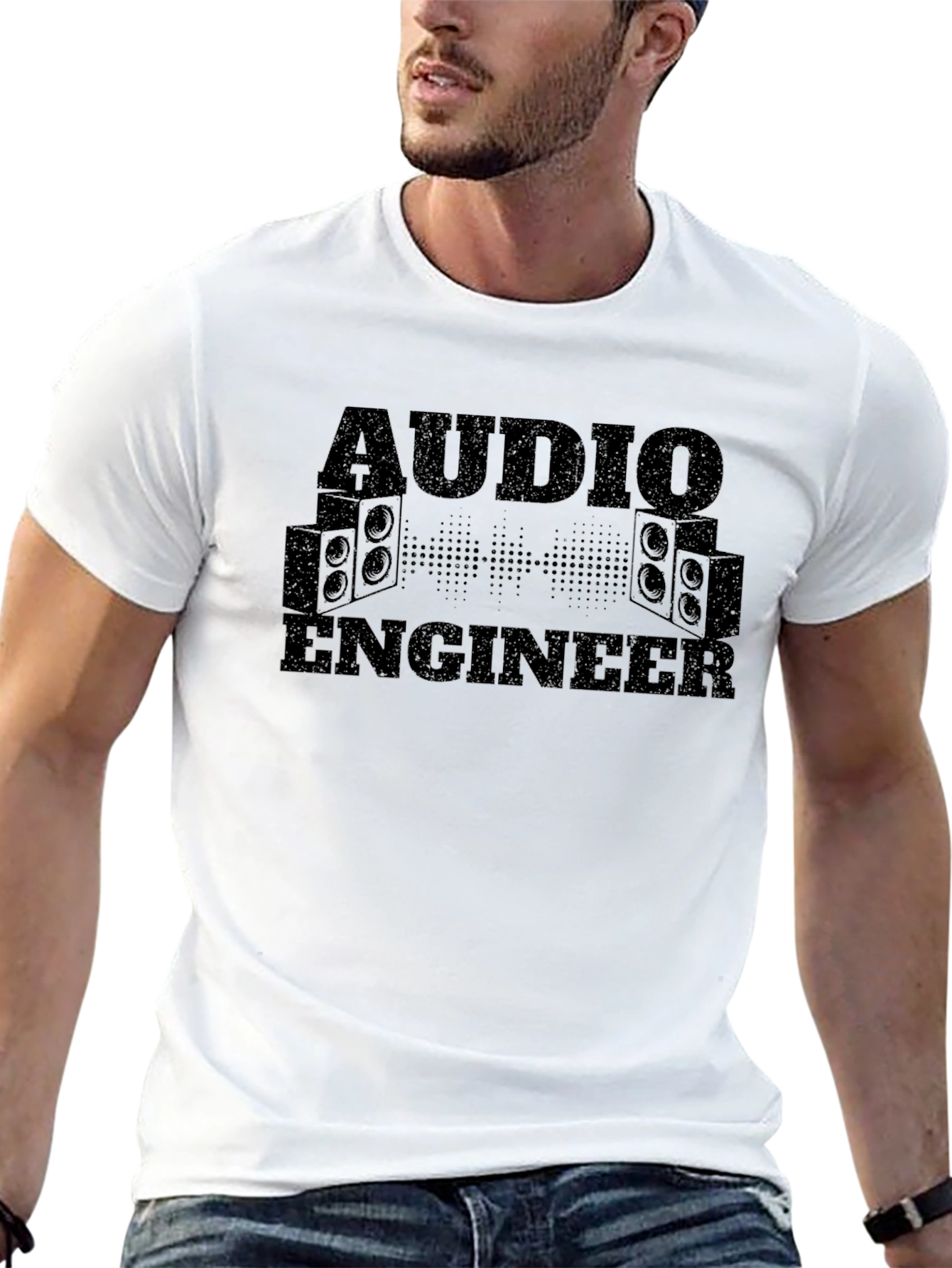 Audio Engineer Graphic Tee - Sound Technician T-Shirt