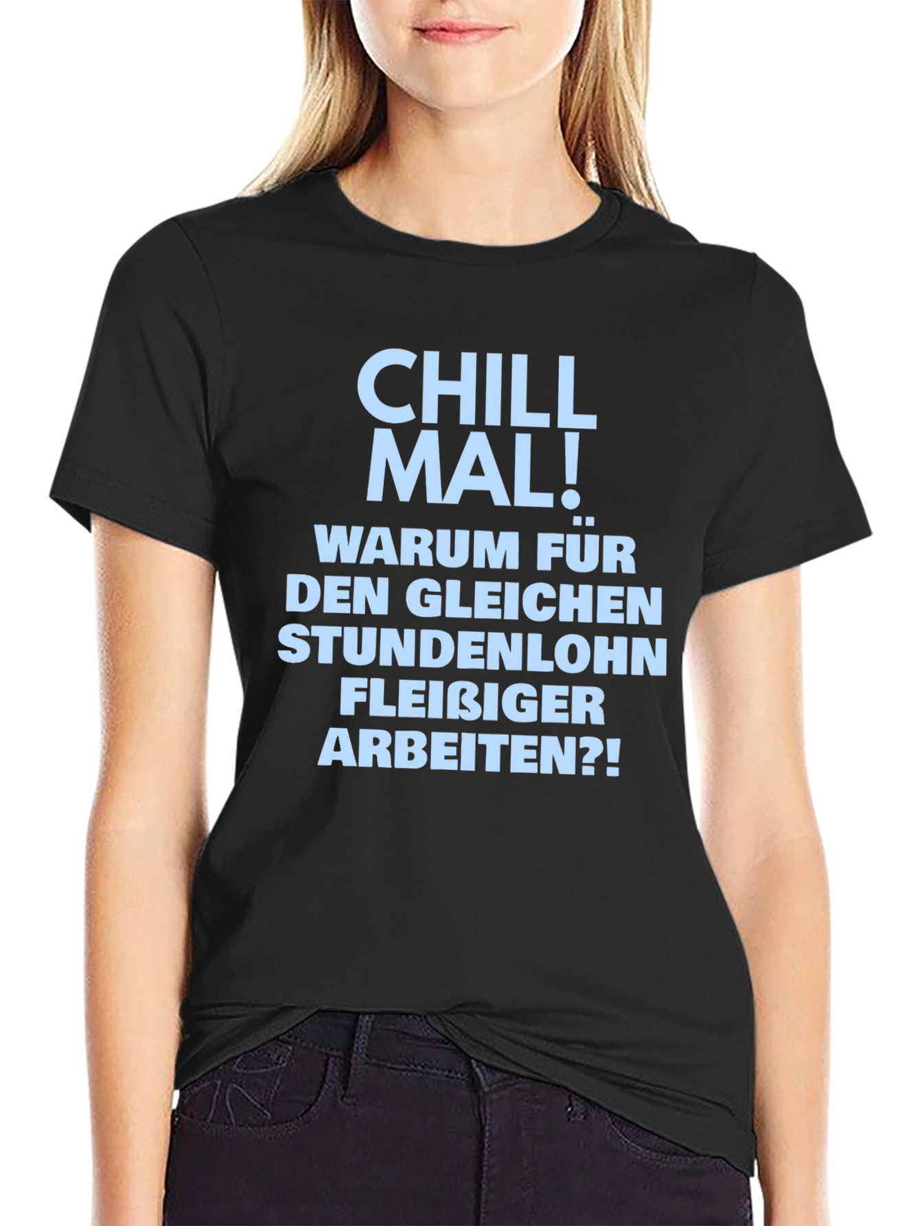 Chill Mal! Graphic Tee - Black T-Shirt