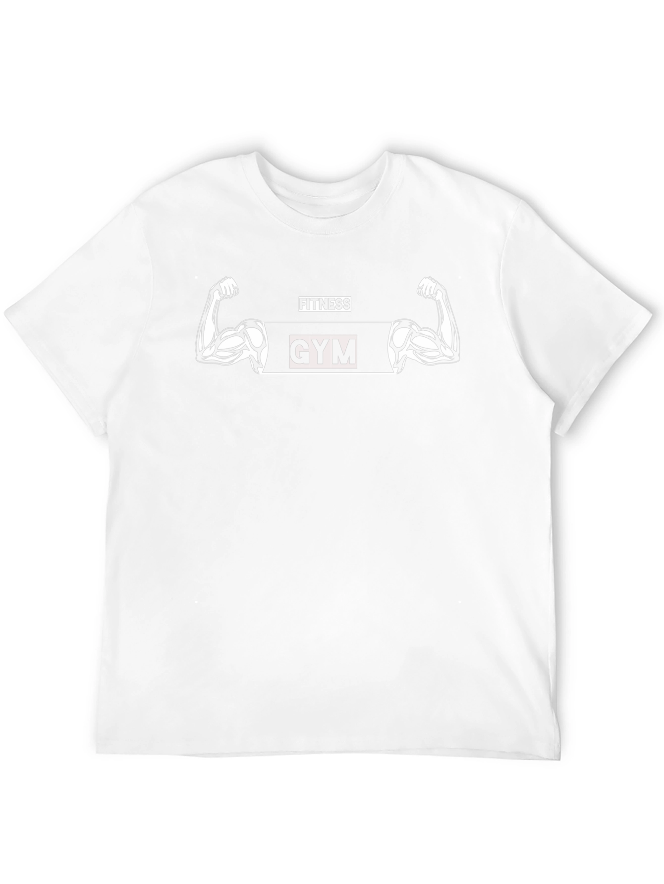 Fitness Gym Black Graphic T-Shirt