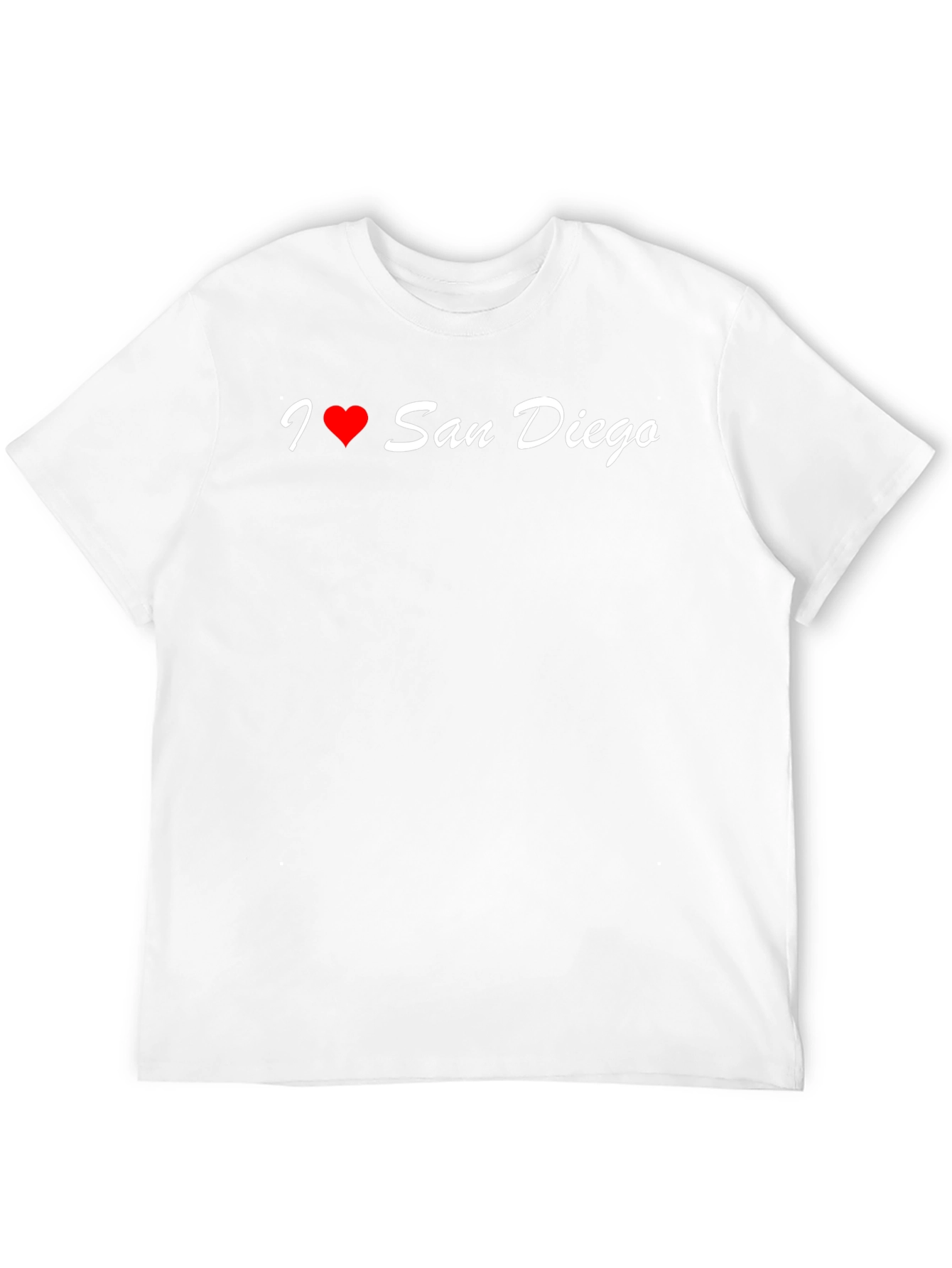 I Heart San Diego Black T-Shirt