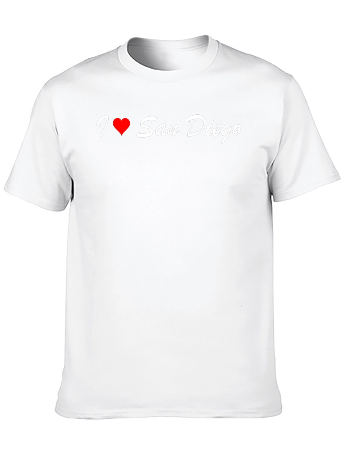 I Heart San Diego Black T-Shirt