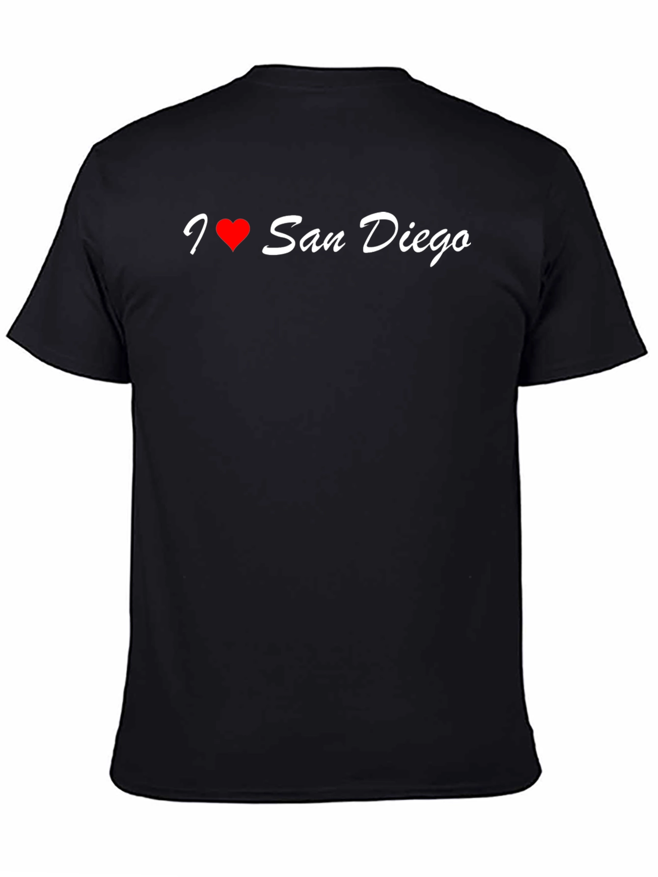 I Heart San Diego Black T-Shirt
