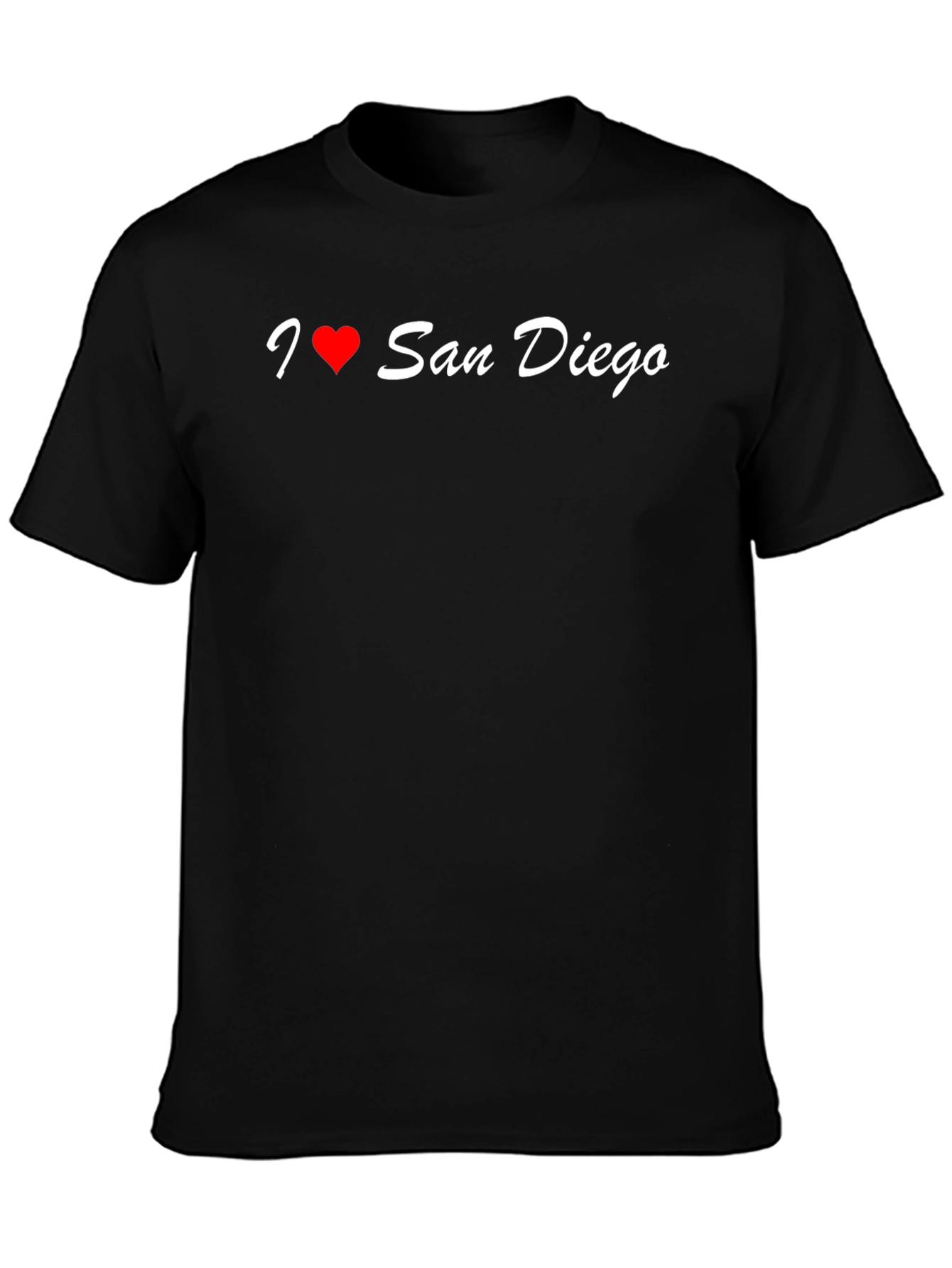 I Heart San Diego Black T-Shirt