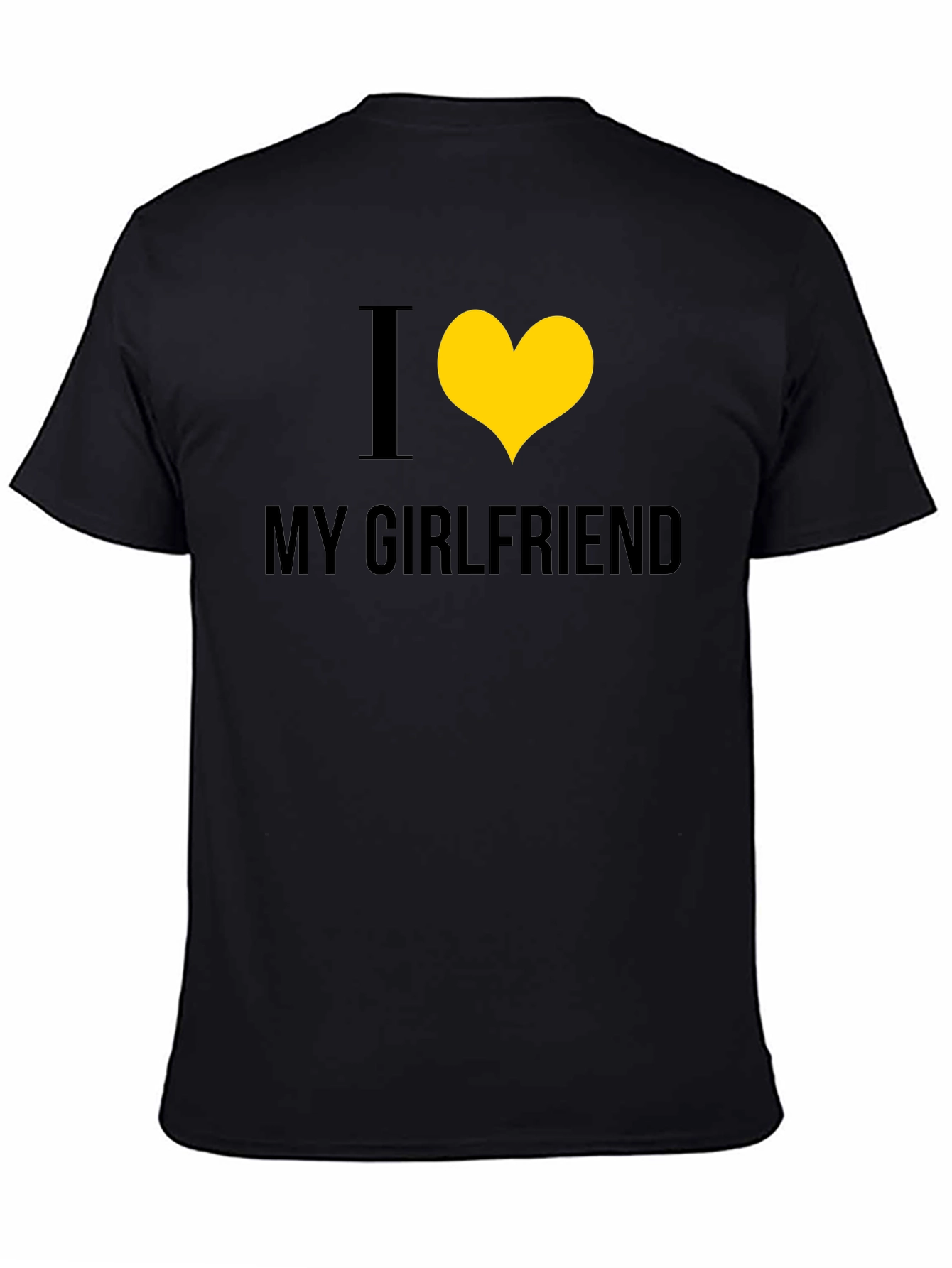 I Heart My Girlfriend Black Tee