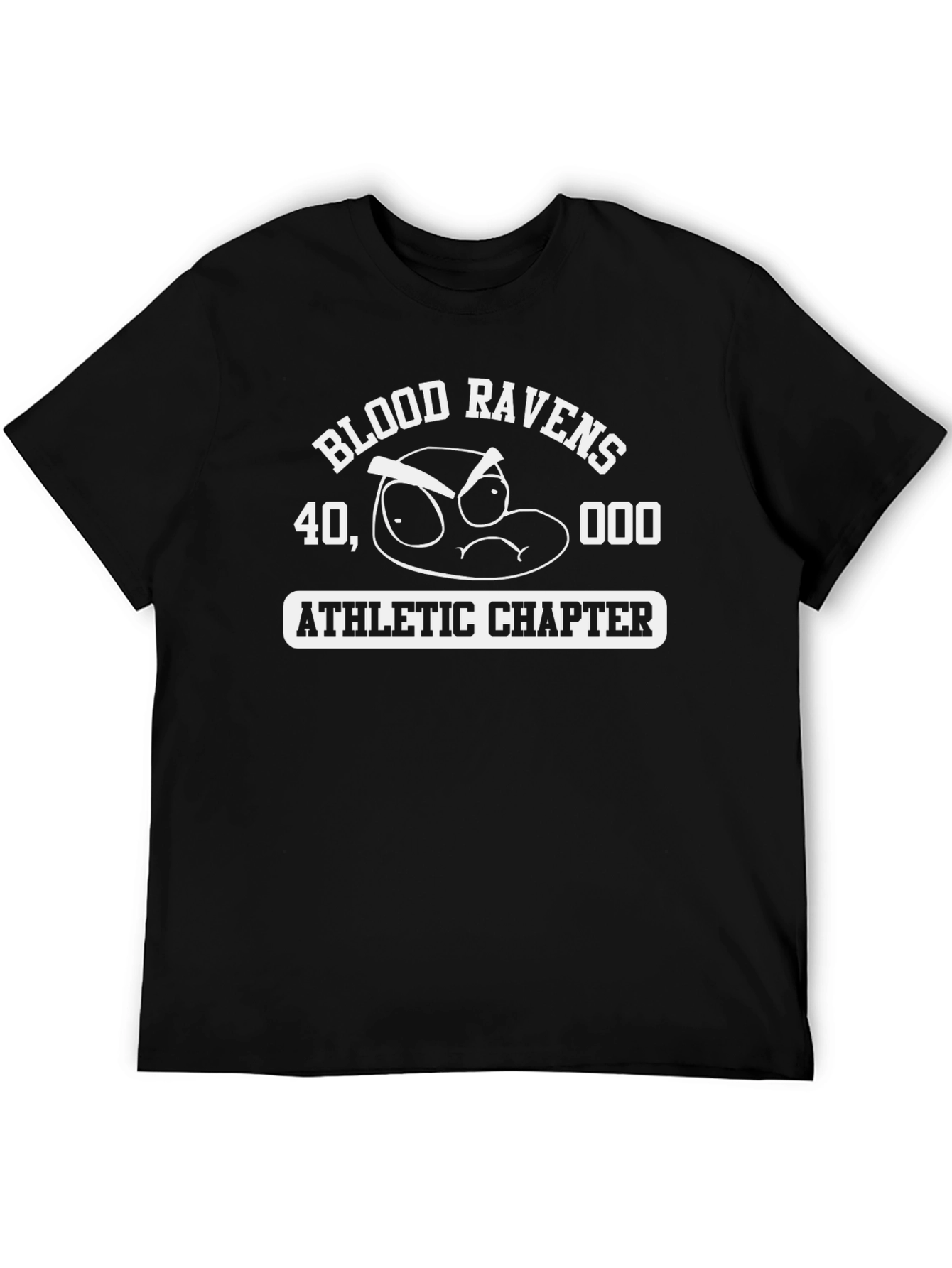Blood Ravens Athletic Chapter Black T-Shirt