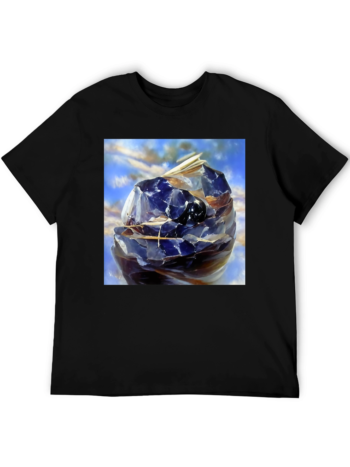 Abstract Geometric Sphere Graphic Tee