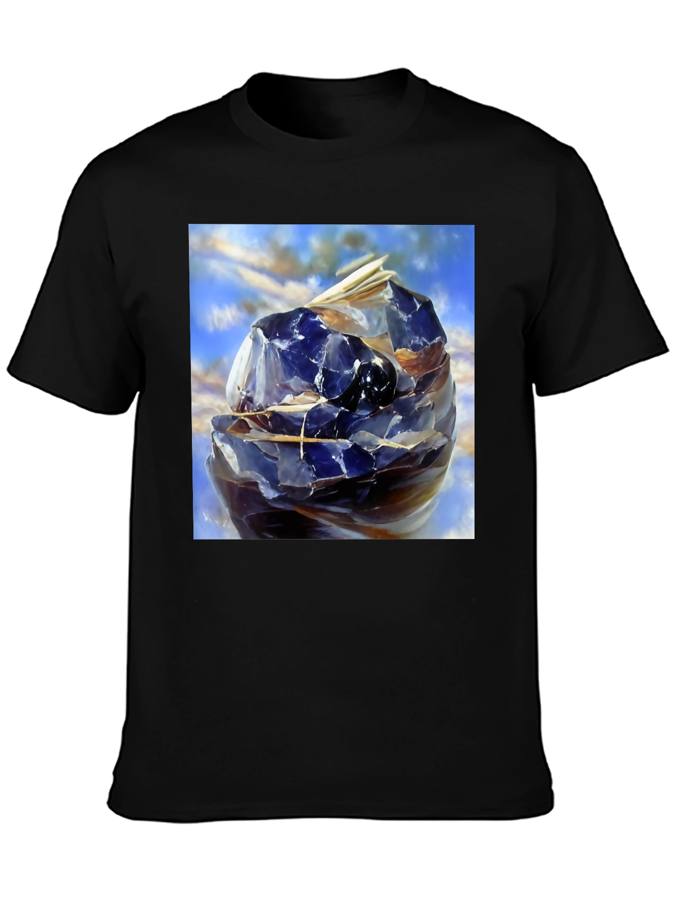 Abstract Geometric Sphere Graphic Tee