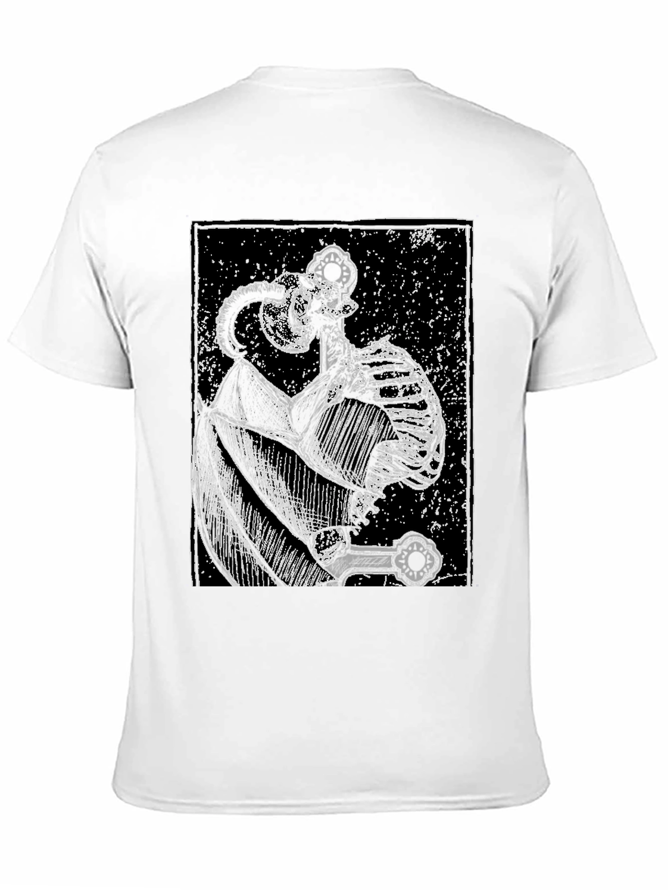 Dark Knight Sword T-Shirt - Gothic Style