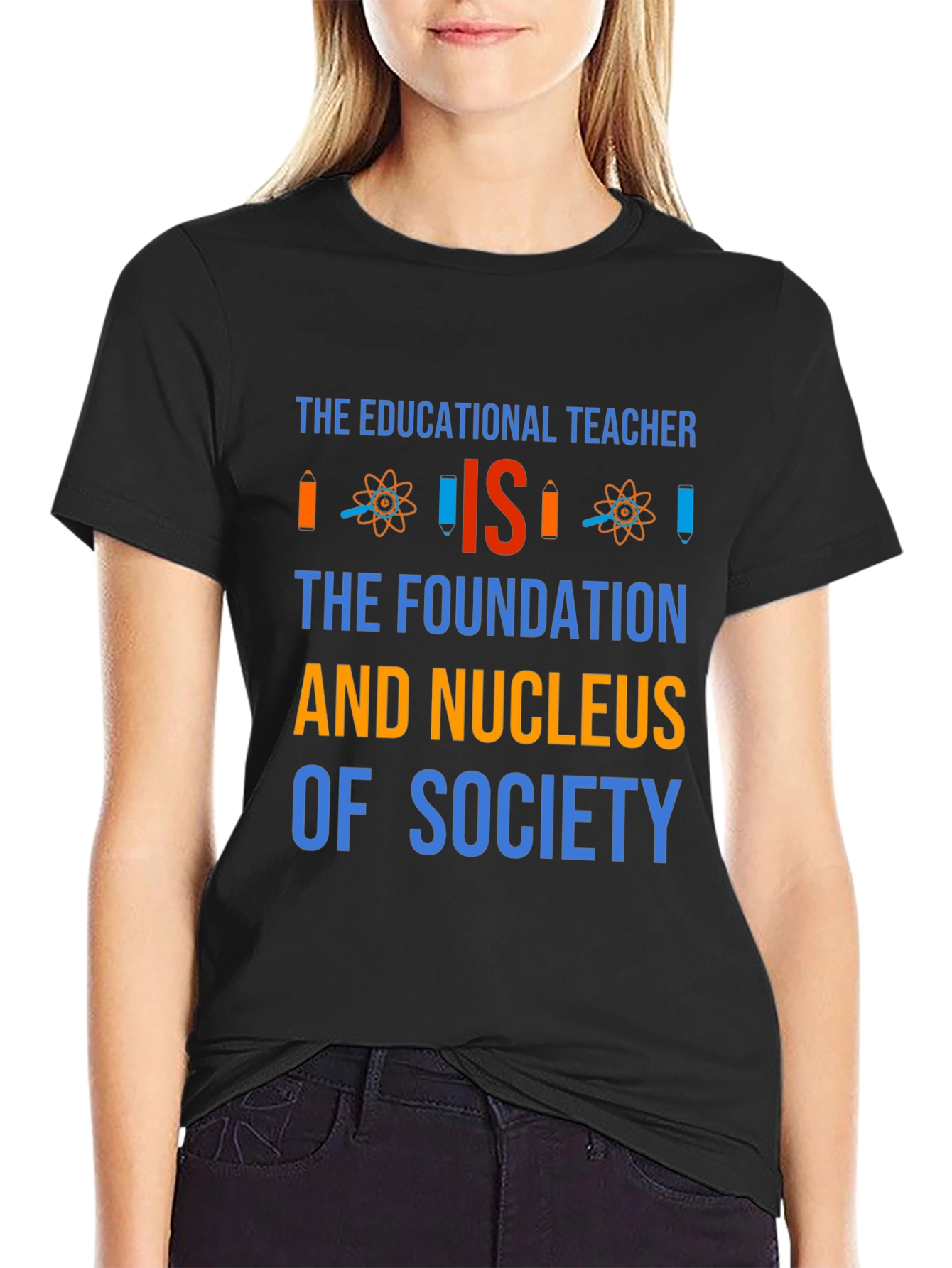 Educational Teacher Foundation Graphic T-Shirt