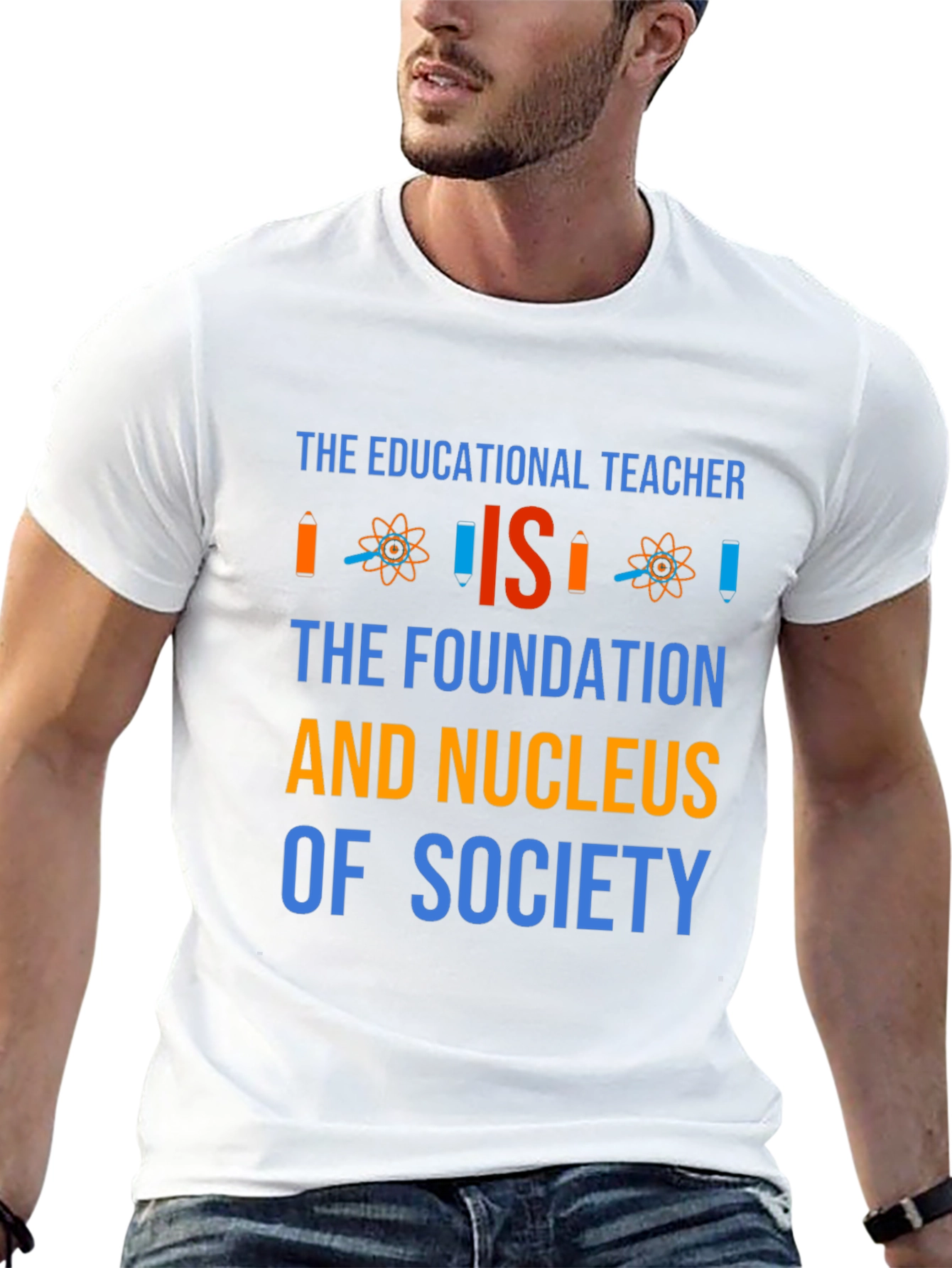 Educational Teacher Foundation Graphic T-Shirt