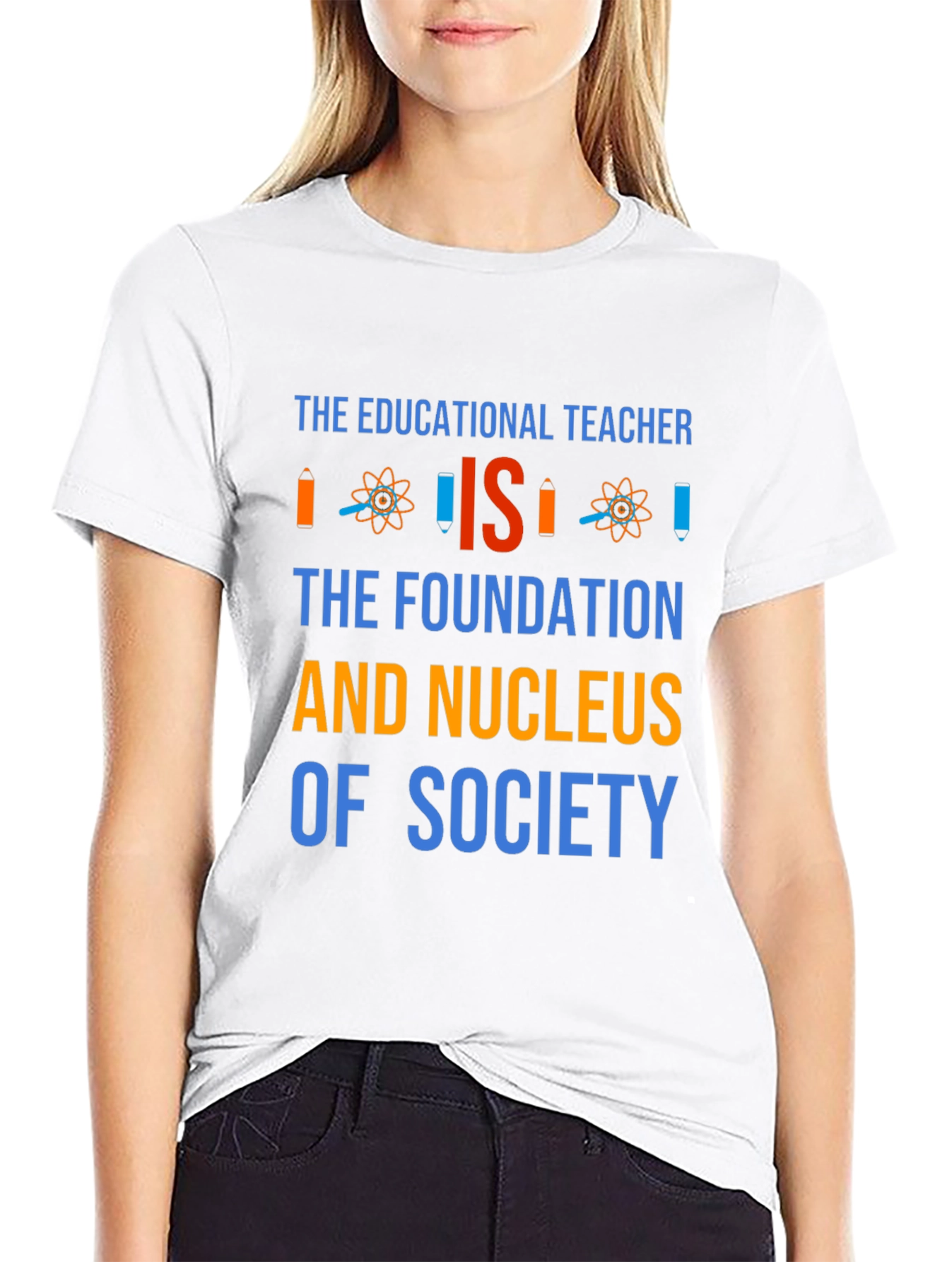 Educational Teacher Foundation Graphic T-Shirt
