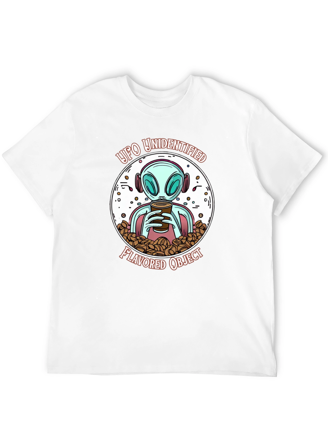 UFO Unidentified Flavored Object Graphic T-Shirt