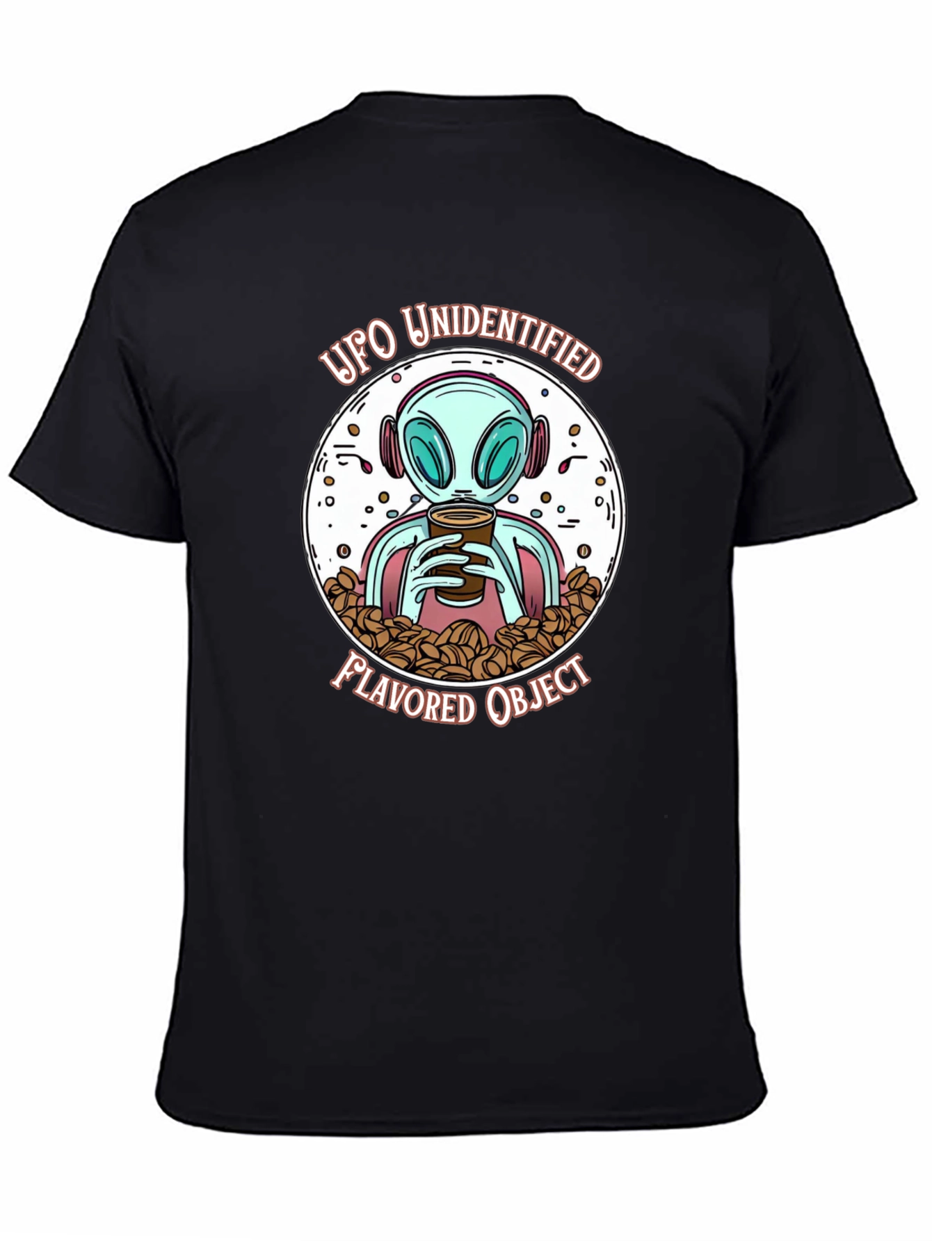 UFO Unidentified Flavored Object Graphic T-Shirt