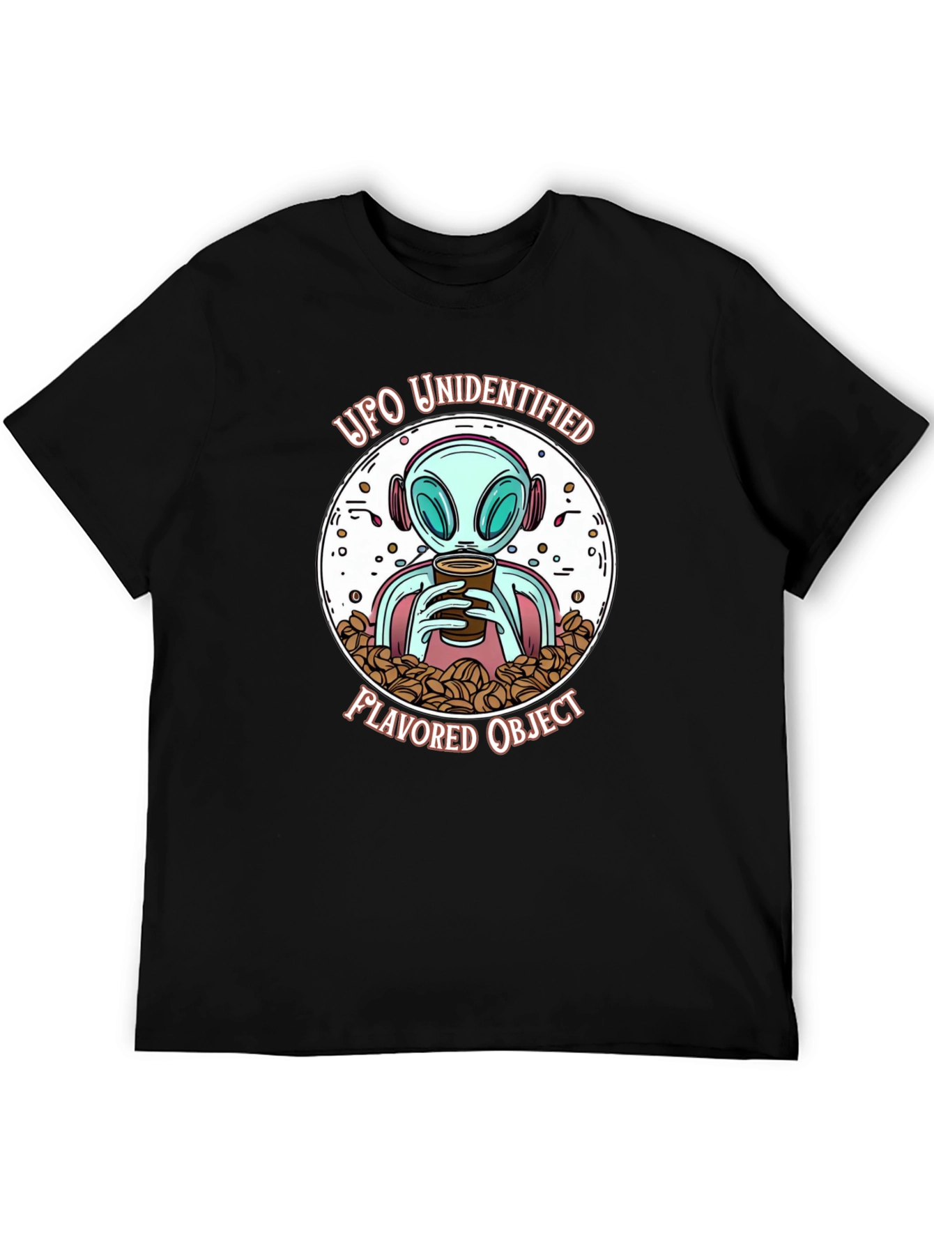 UFO Unidentified Flavored Object Graphic T-Shirt