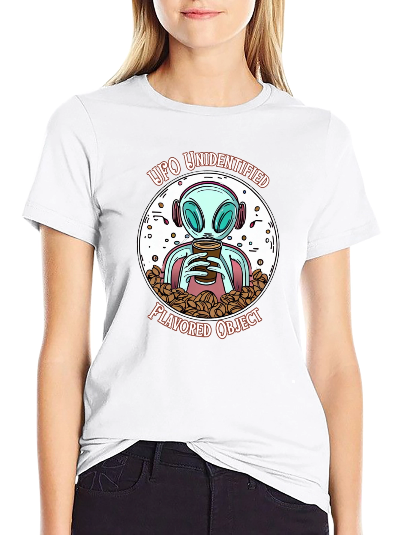 UFO Unidentified Flavored Object Graphic T-Shirt