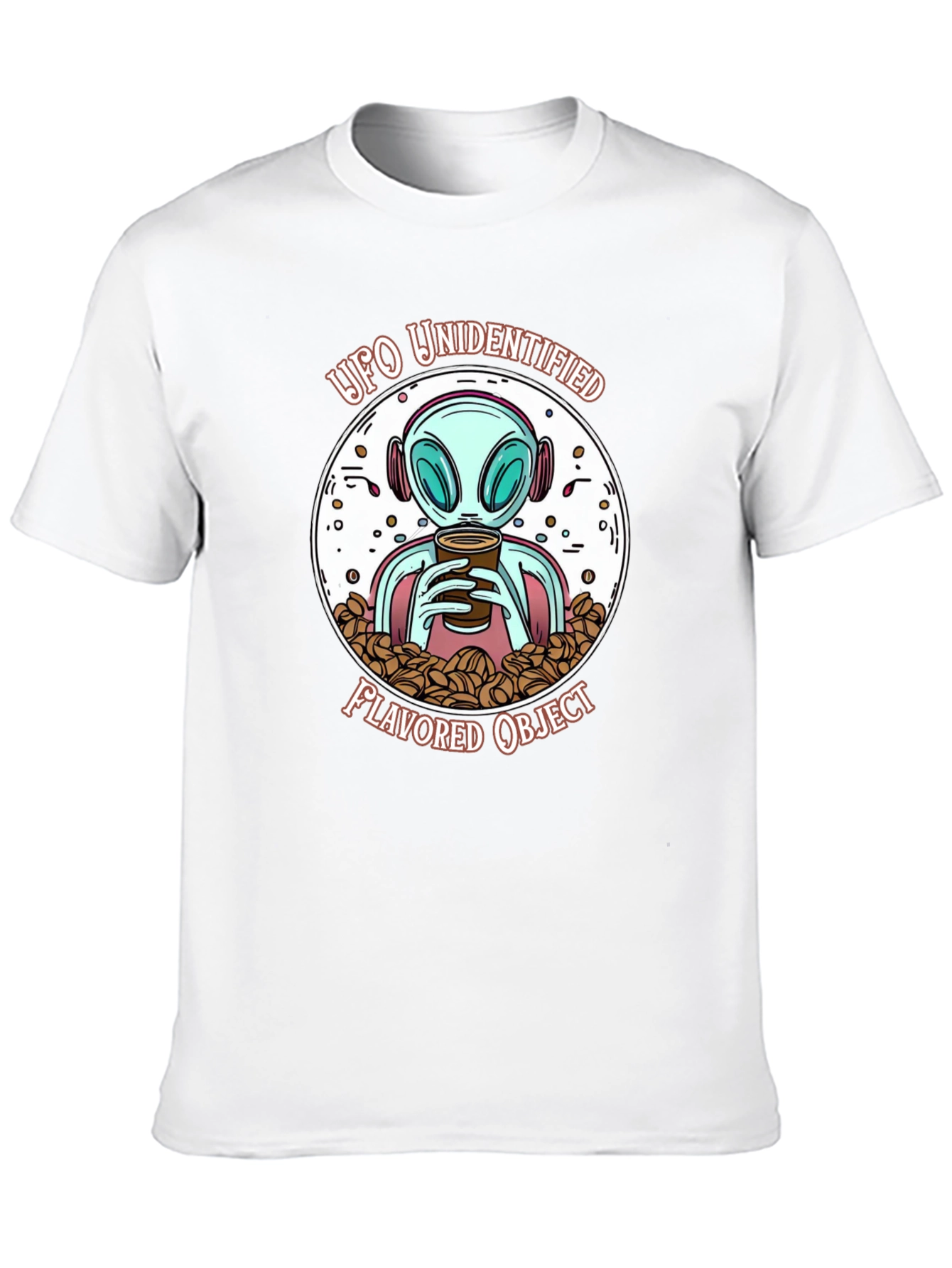 UFO Unidentified Flavored Object Graphic T-Shirt