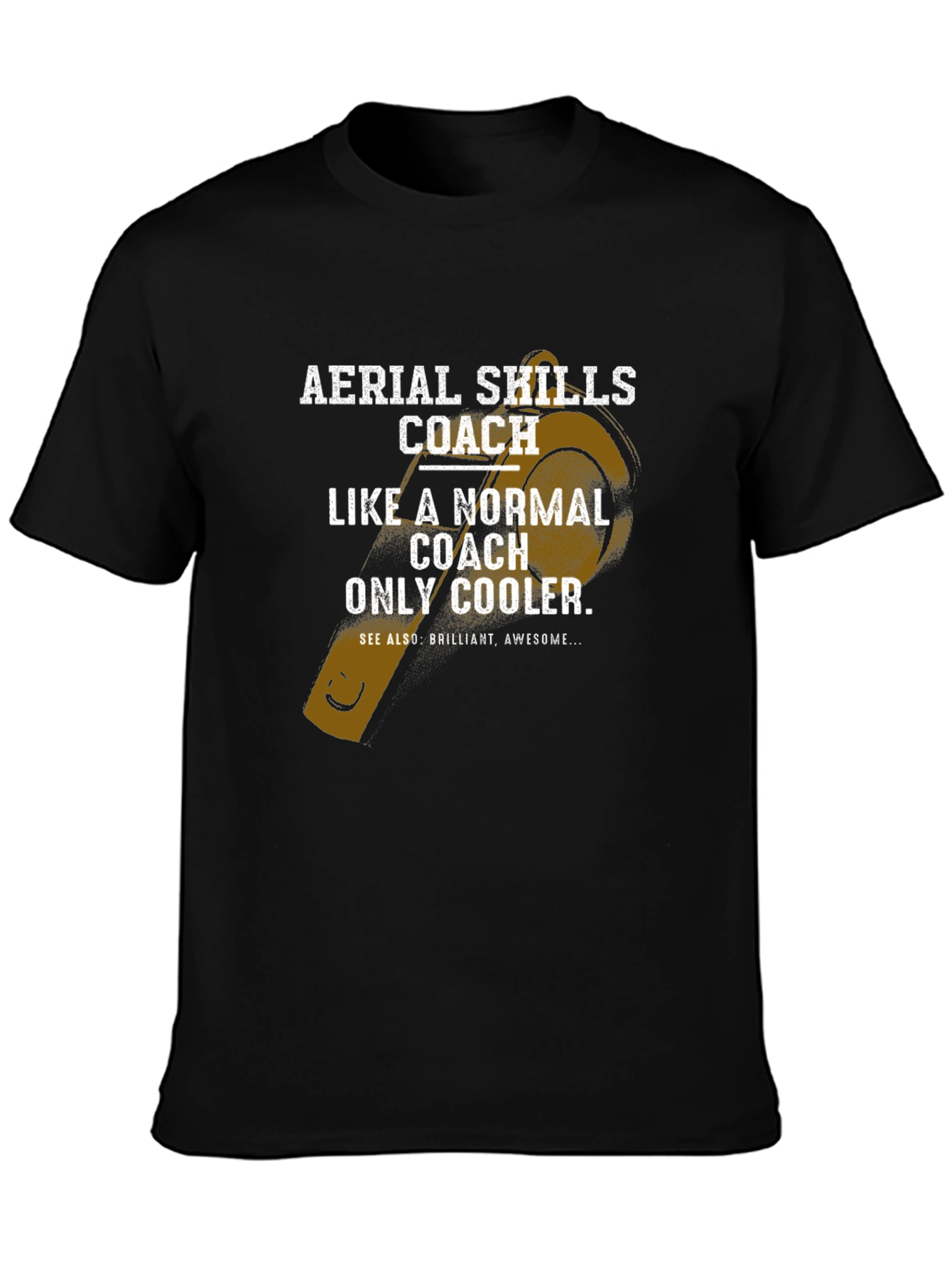 Aerial Skills Coach T-Shirt - Cool Coaching Apparel