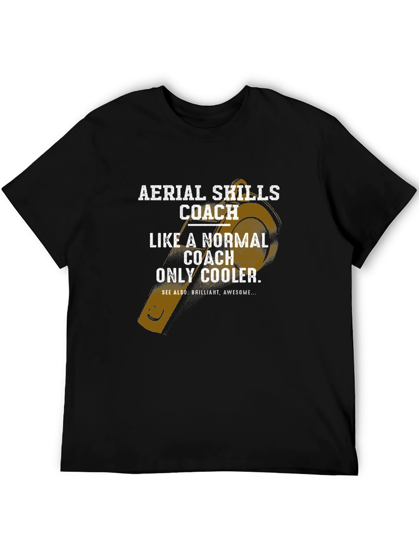Aerial Skills Coach T-Shirt - Cool Coaching Apparel