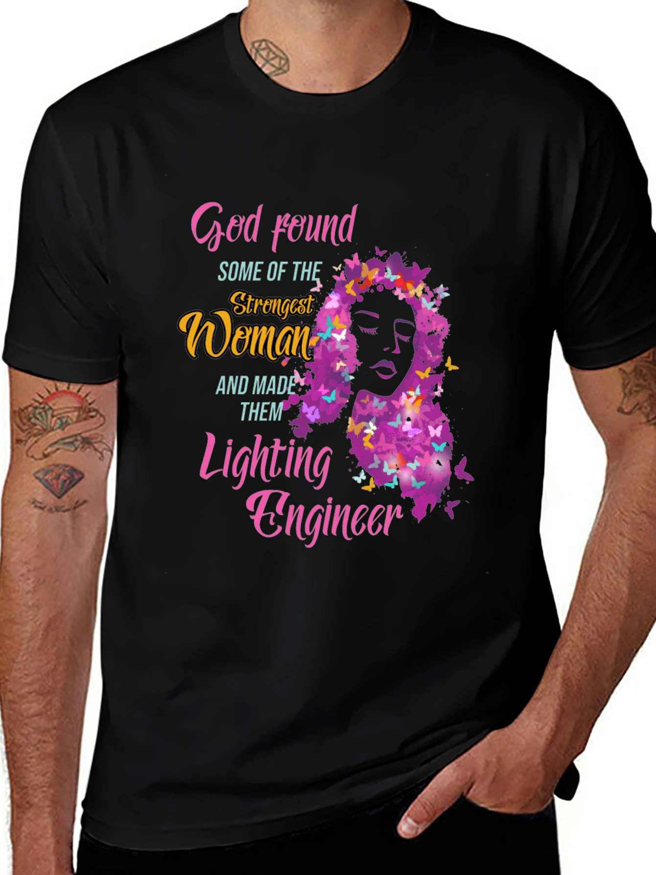 Lighting Engineer Graphic T-Shirt