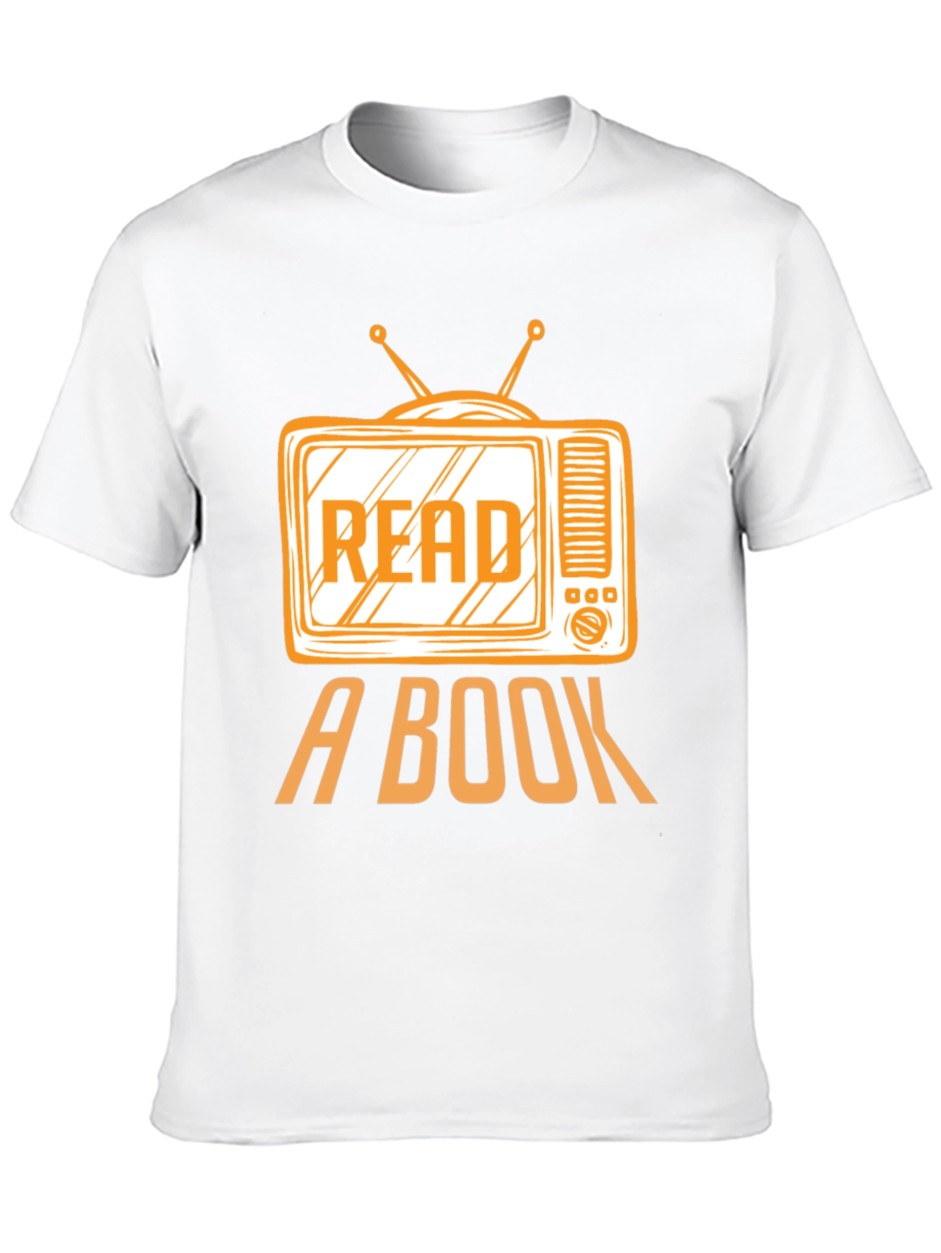 Read a Book T-Shirt - Anti-TV Retro Style Tee