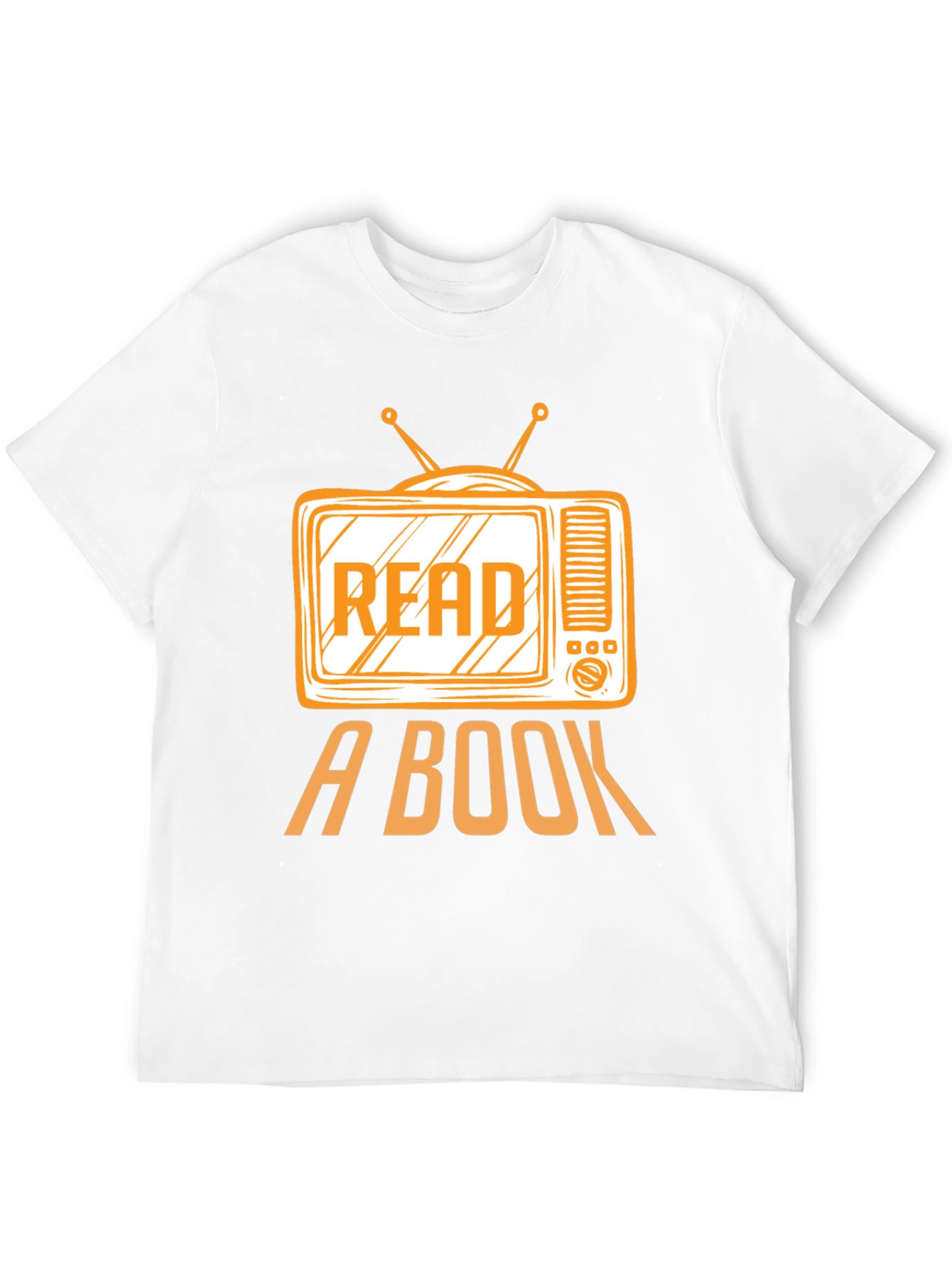 Read a Book T-Shirt - Anti-TV Retro Style Tee
