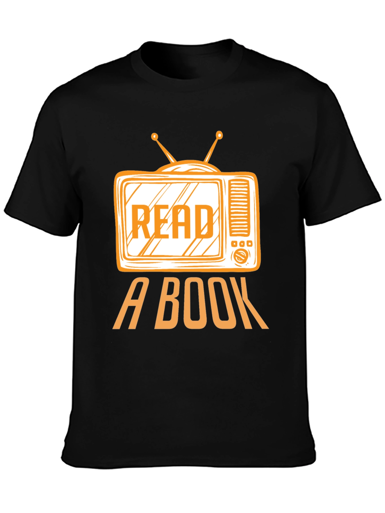 Read a Book T-Shirt - Anti-TV Retro Style Tee