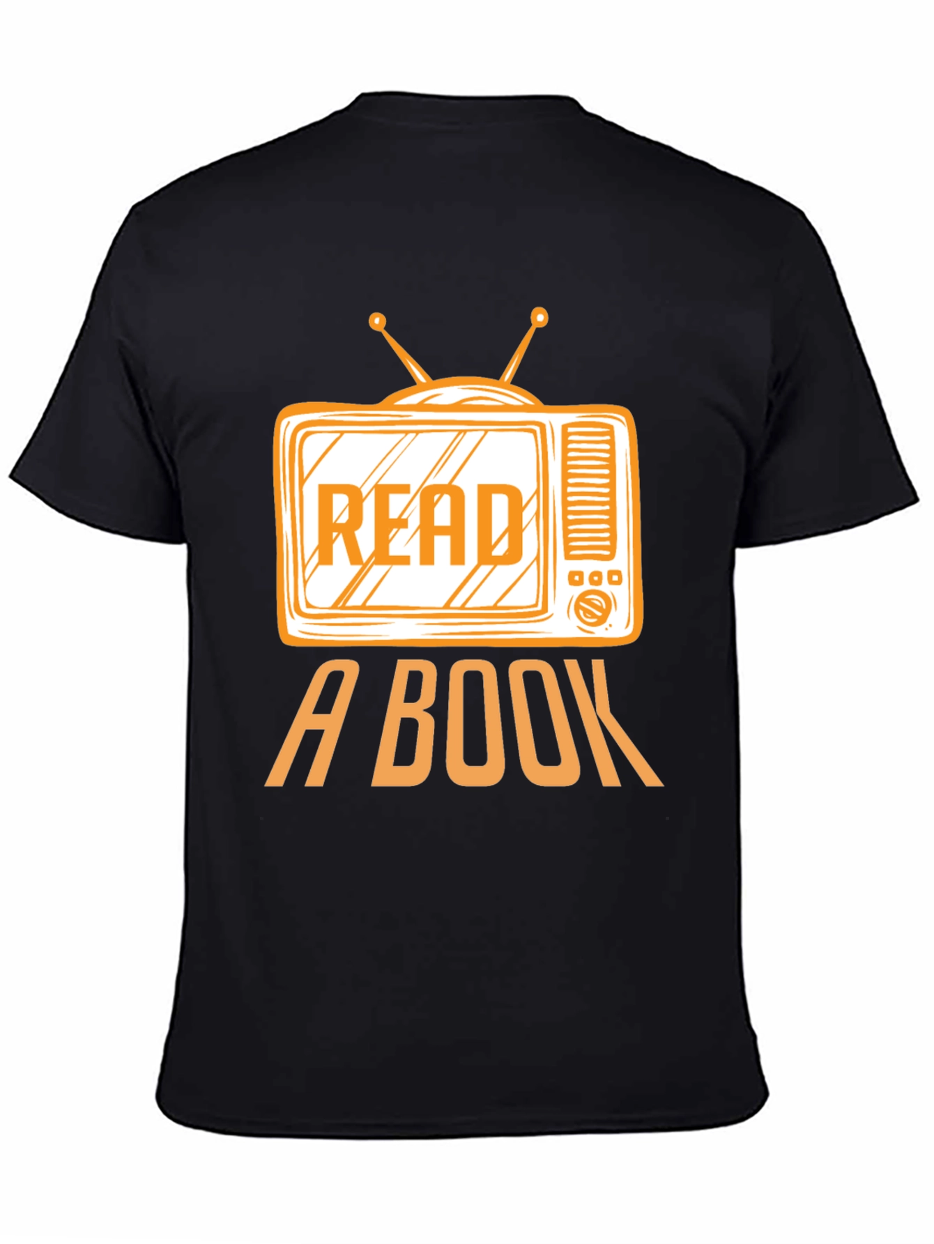 Read a Book T-Shirt - Anti-TV Retro Style Tee