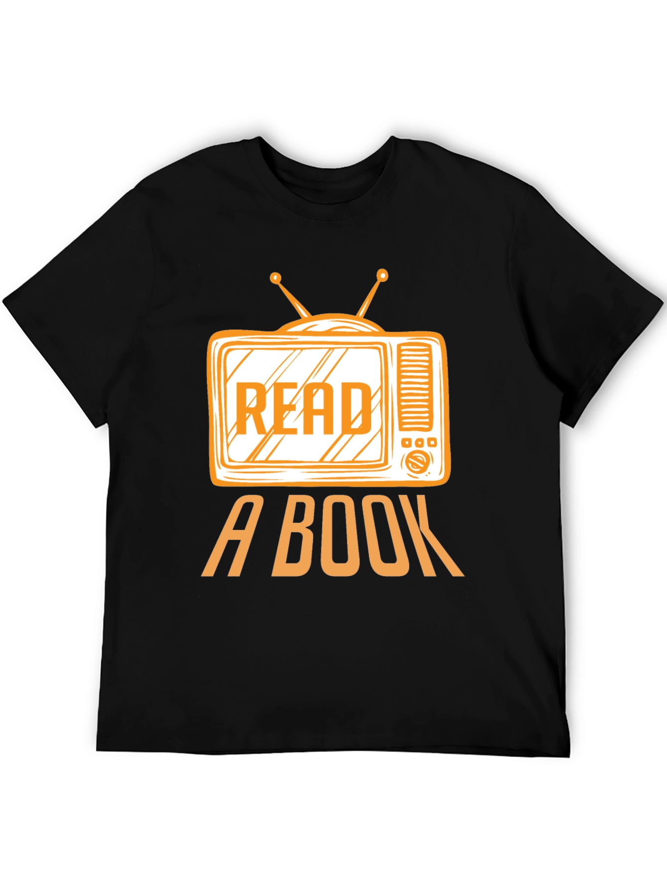 Read a Book T-Shirt - Anti-TV Retro Style Tee