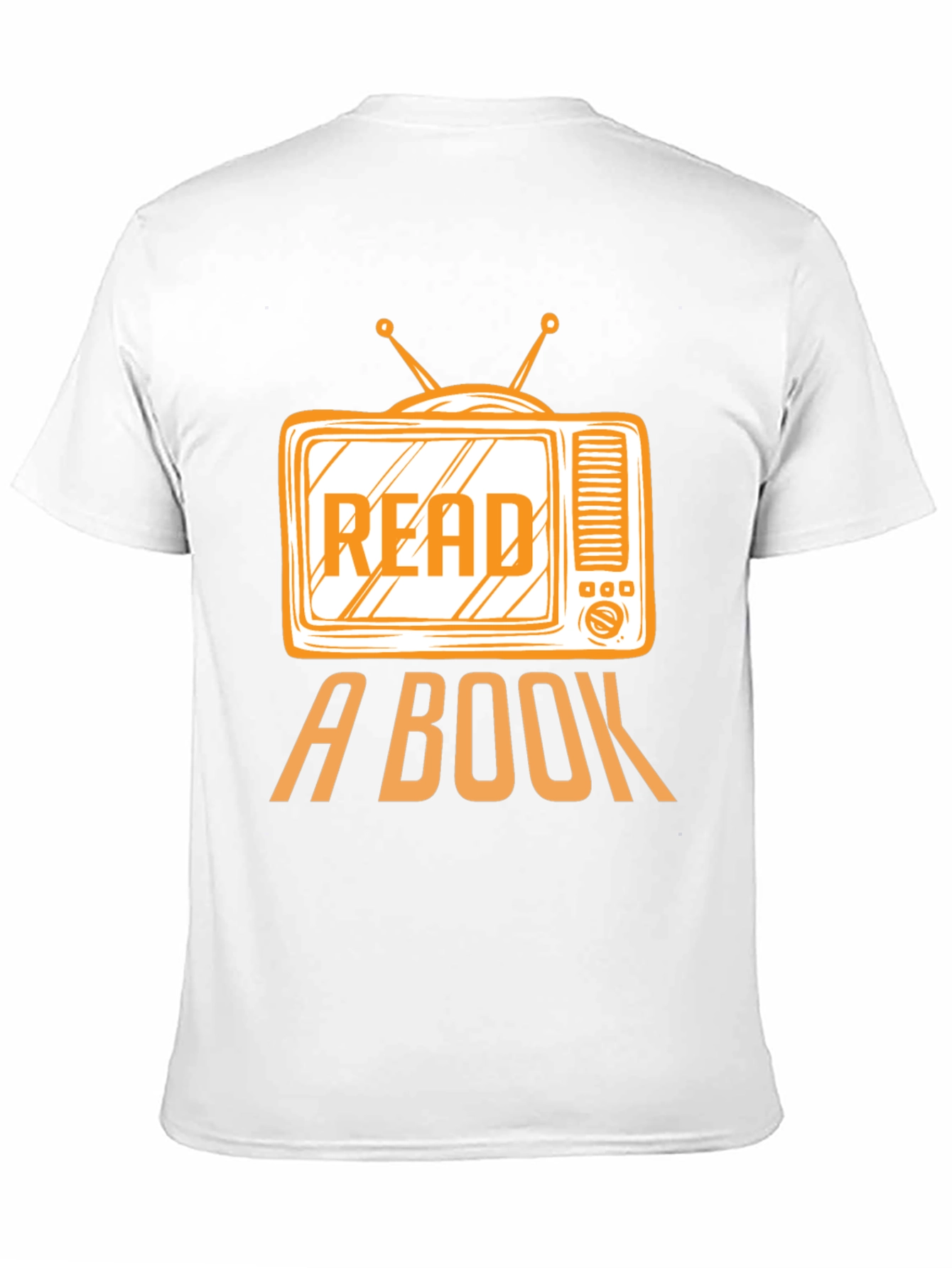Read a Book T-Shirt - Anti-TV Retro Style Tee