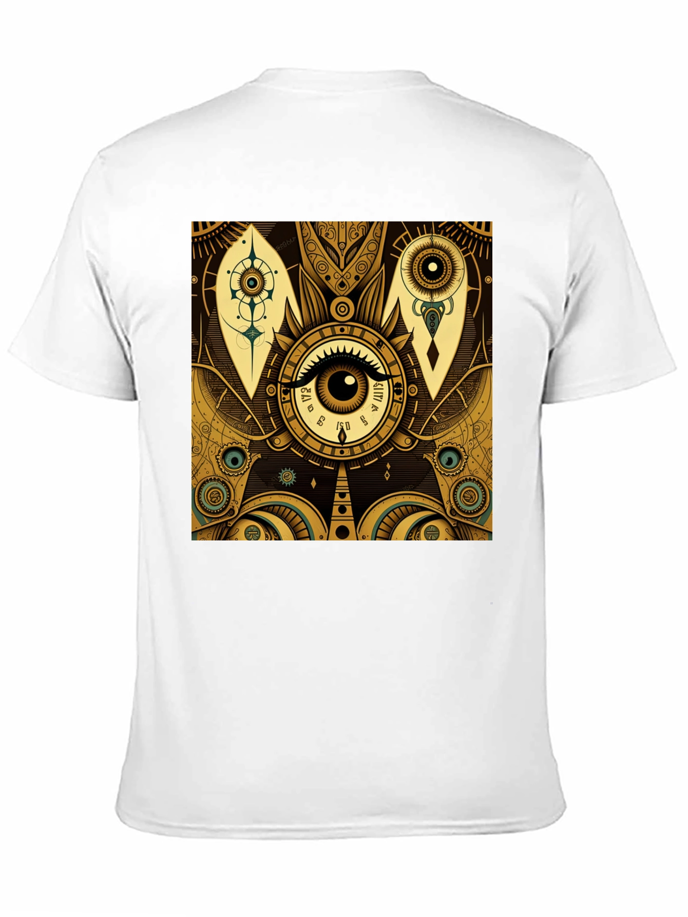 Mystic Eye Graphic Tee - Stylish Black T-Shirt