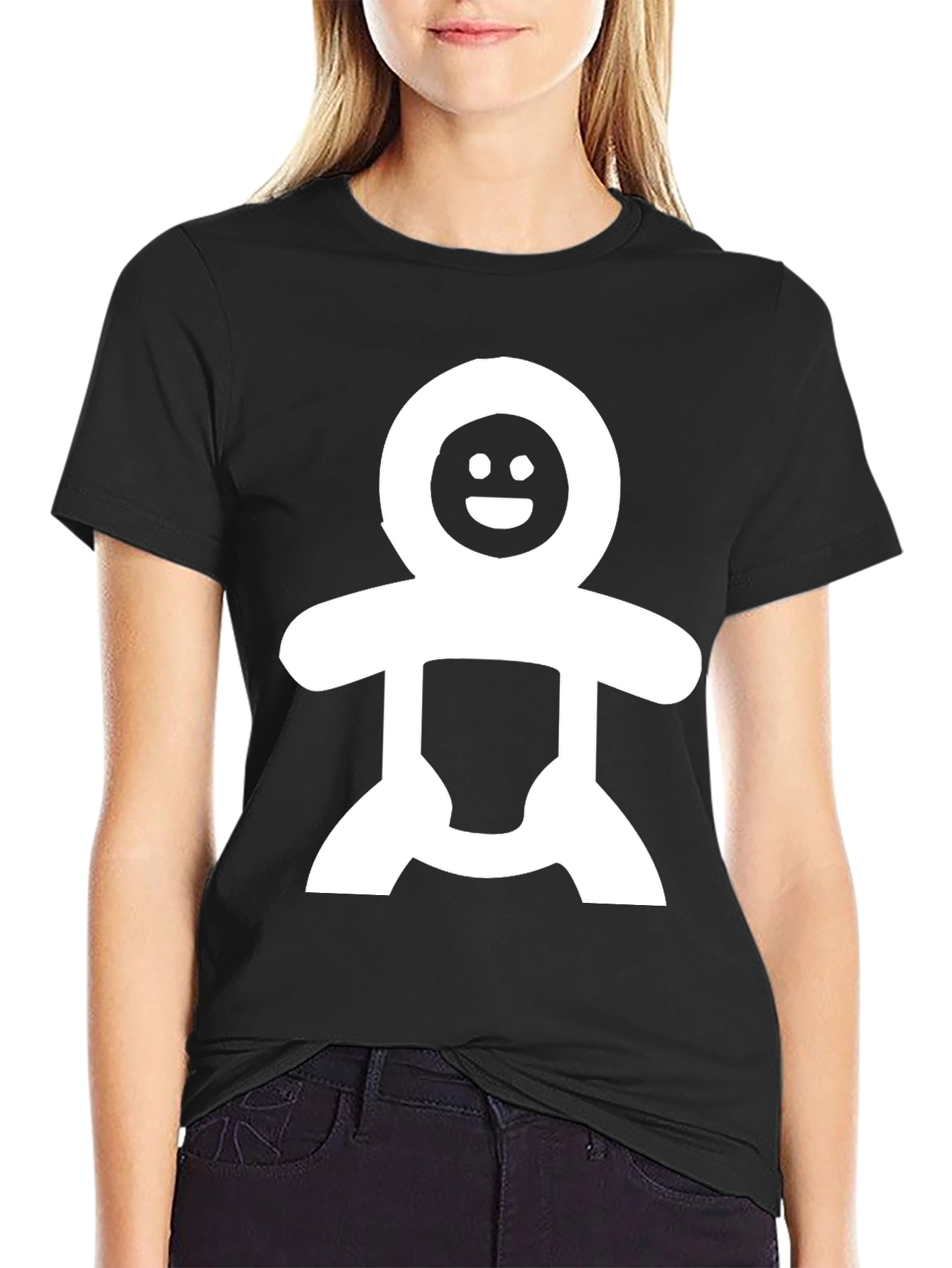 Funky Figure Black T-Shirt