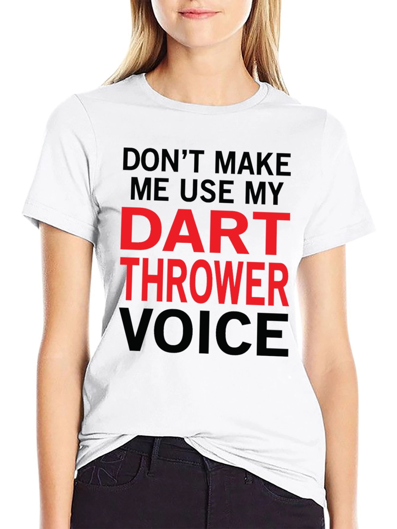 Dart Thrower Voice Funny T-Shirt