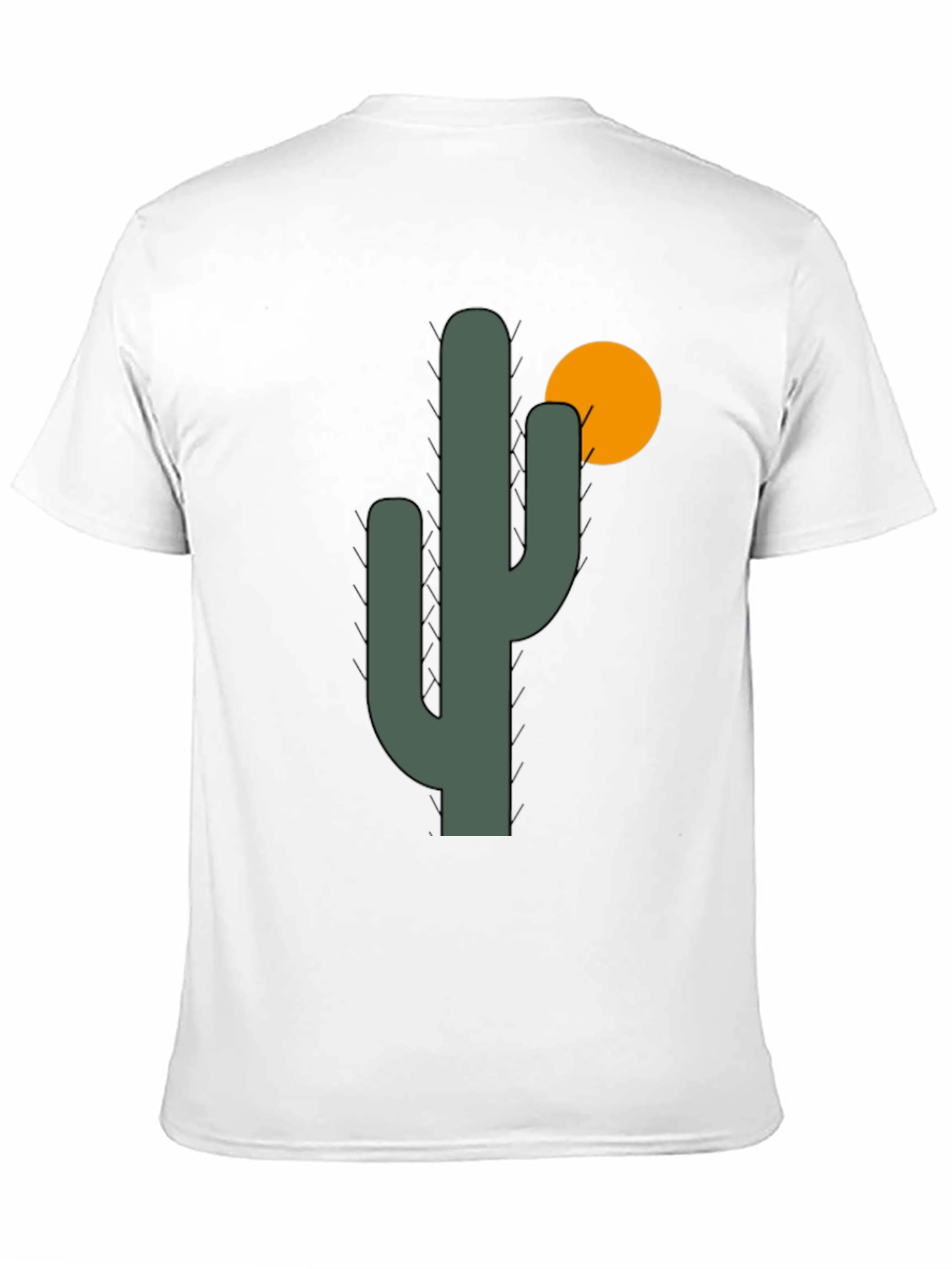 Cactus Graphic Tee - Desert Vibes Black T-Shirt