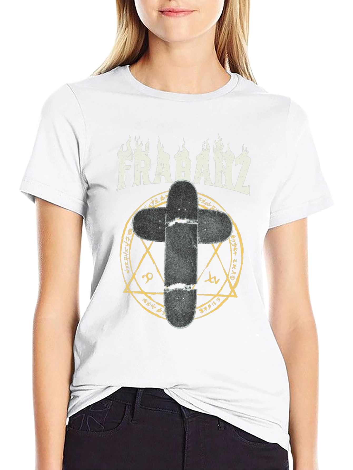 Frabanz Skateboard Graphic Tee