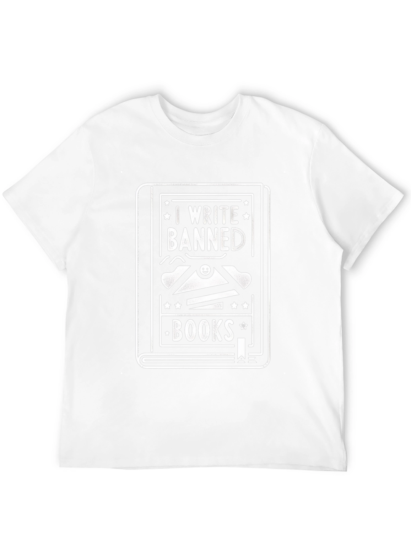 I Write Banned Books Graphic Novelty Tee