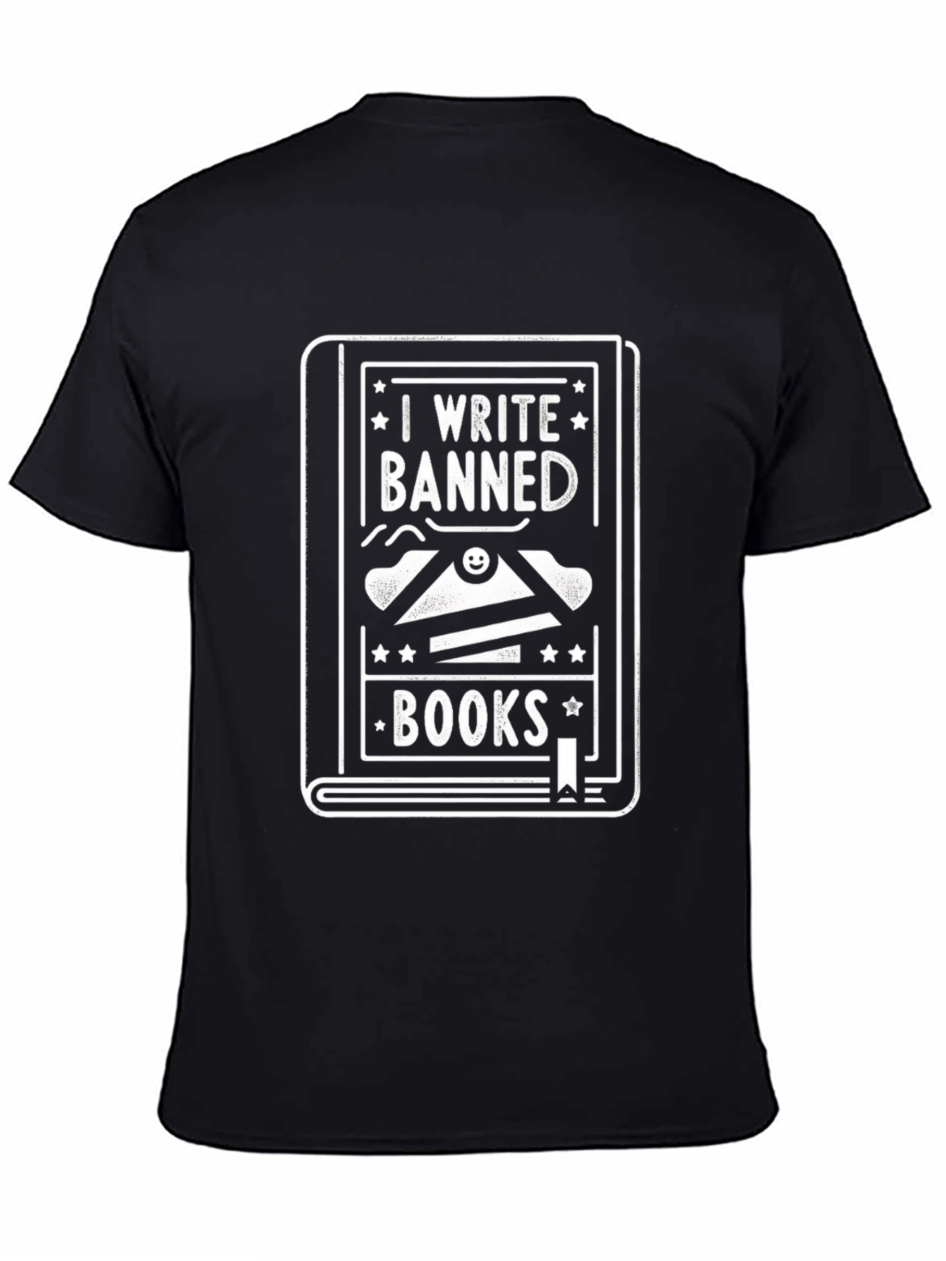I Write Banned Books Graphic Novelty Tee