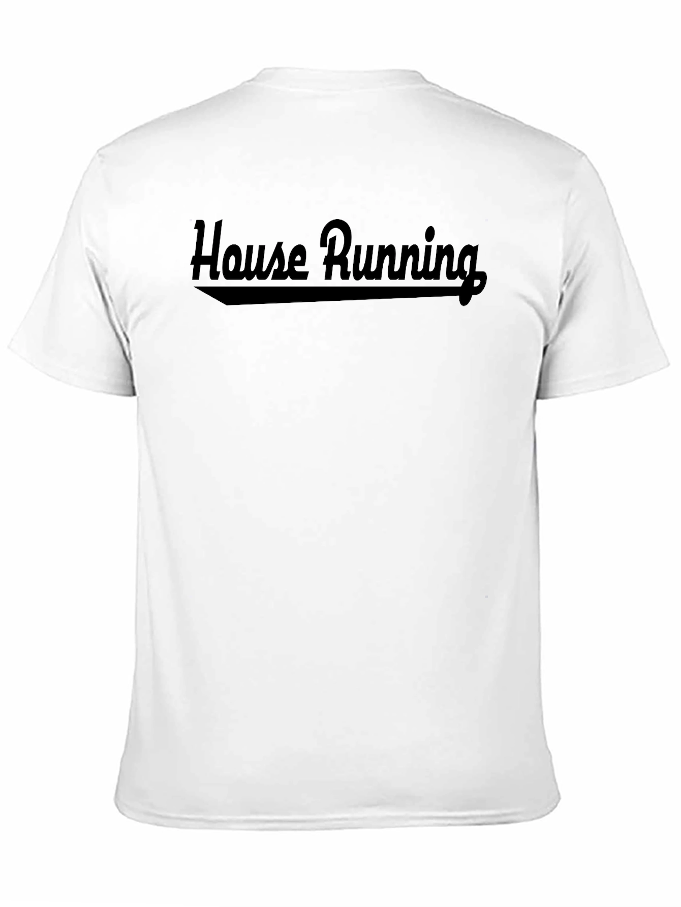 House Running Graphic Tee - Premium Comfort