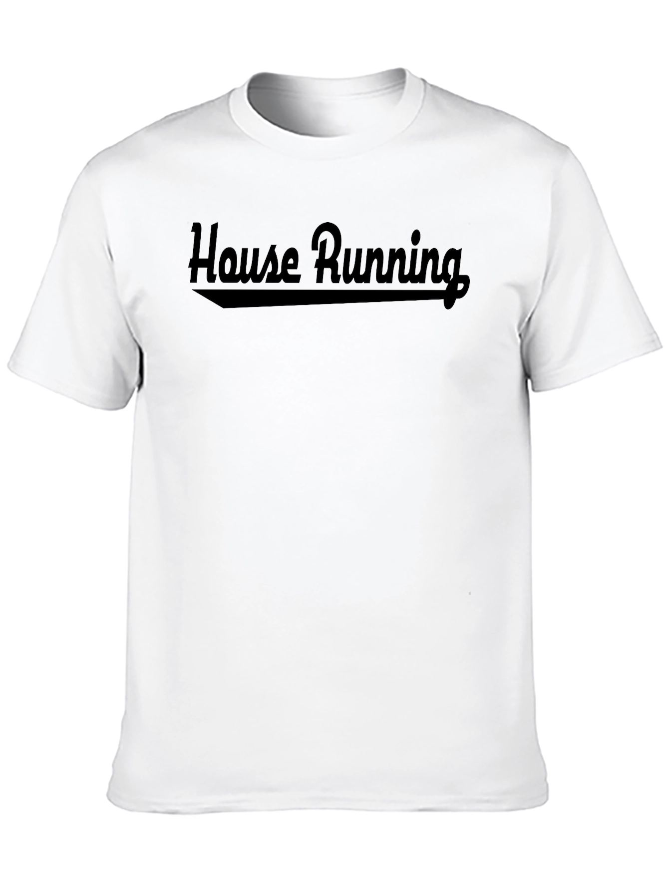 House Running Graphic Tee - Premium Comfort