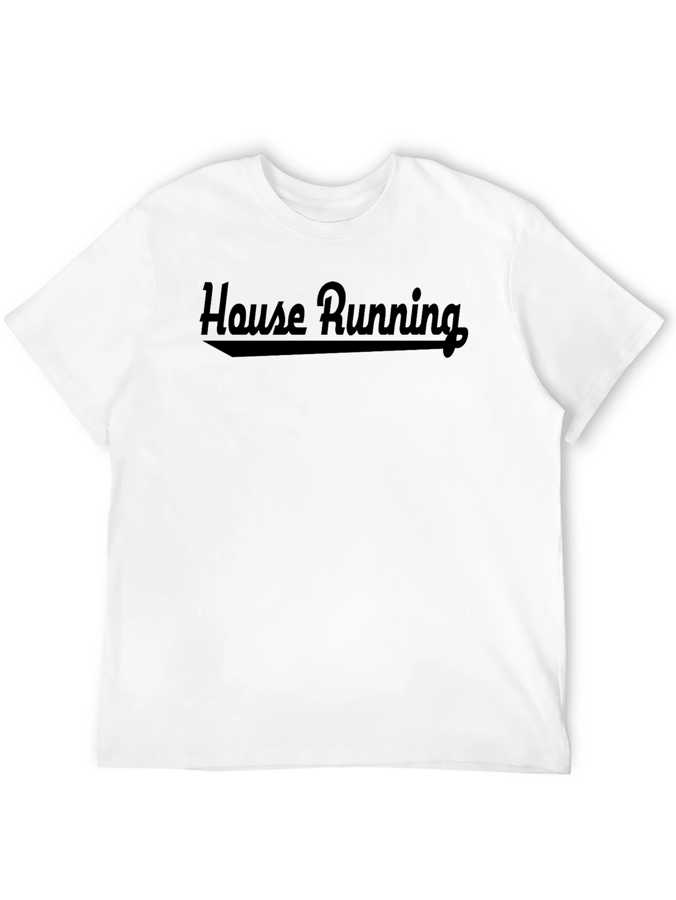 House Running Graphic Tee - Premium Comfort