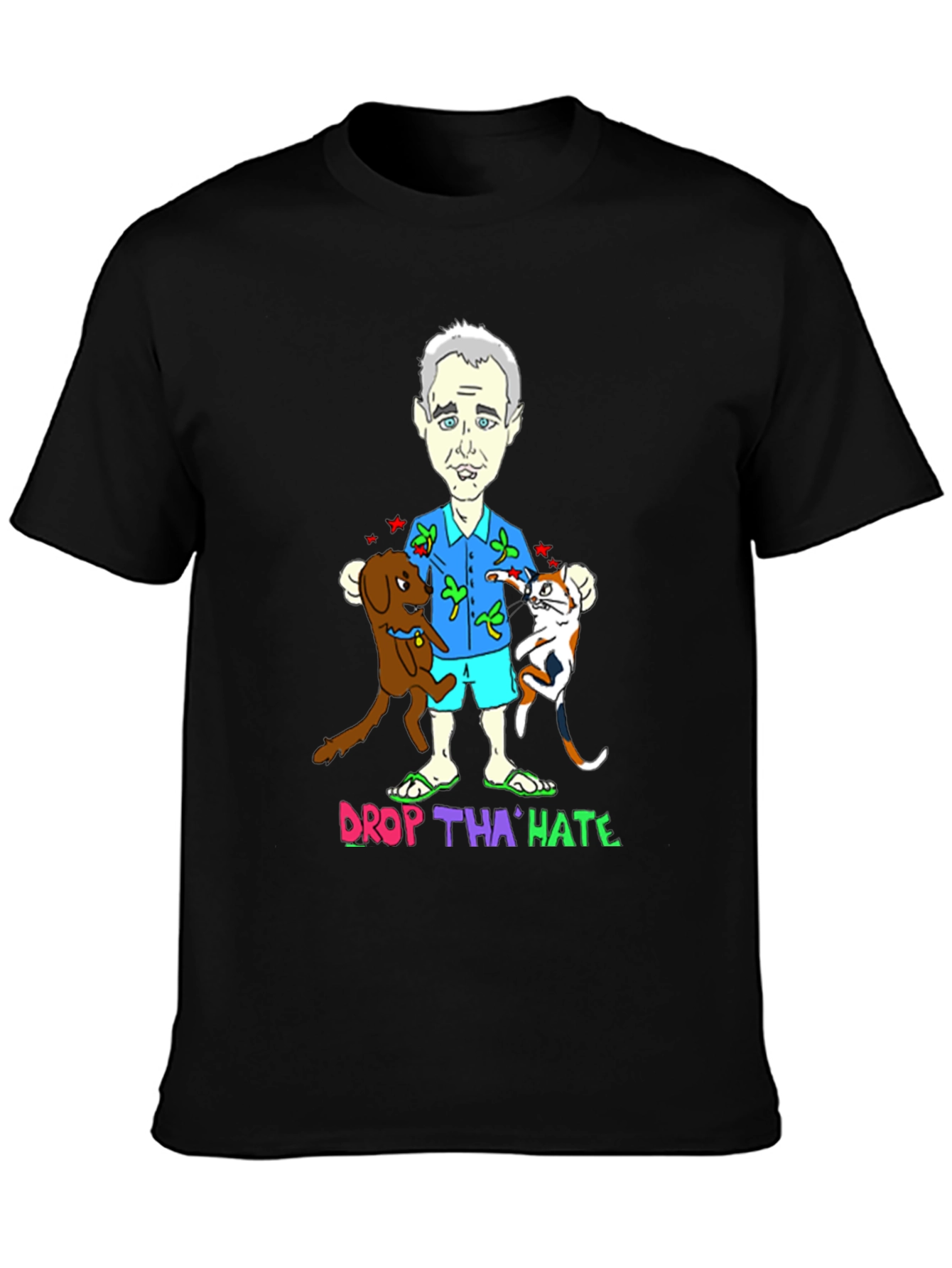 Drop Tha Hate Graphic T-Shirt