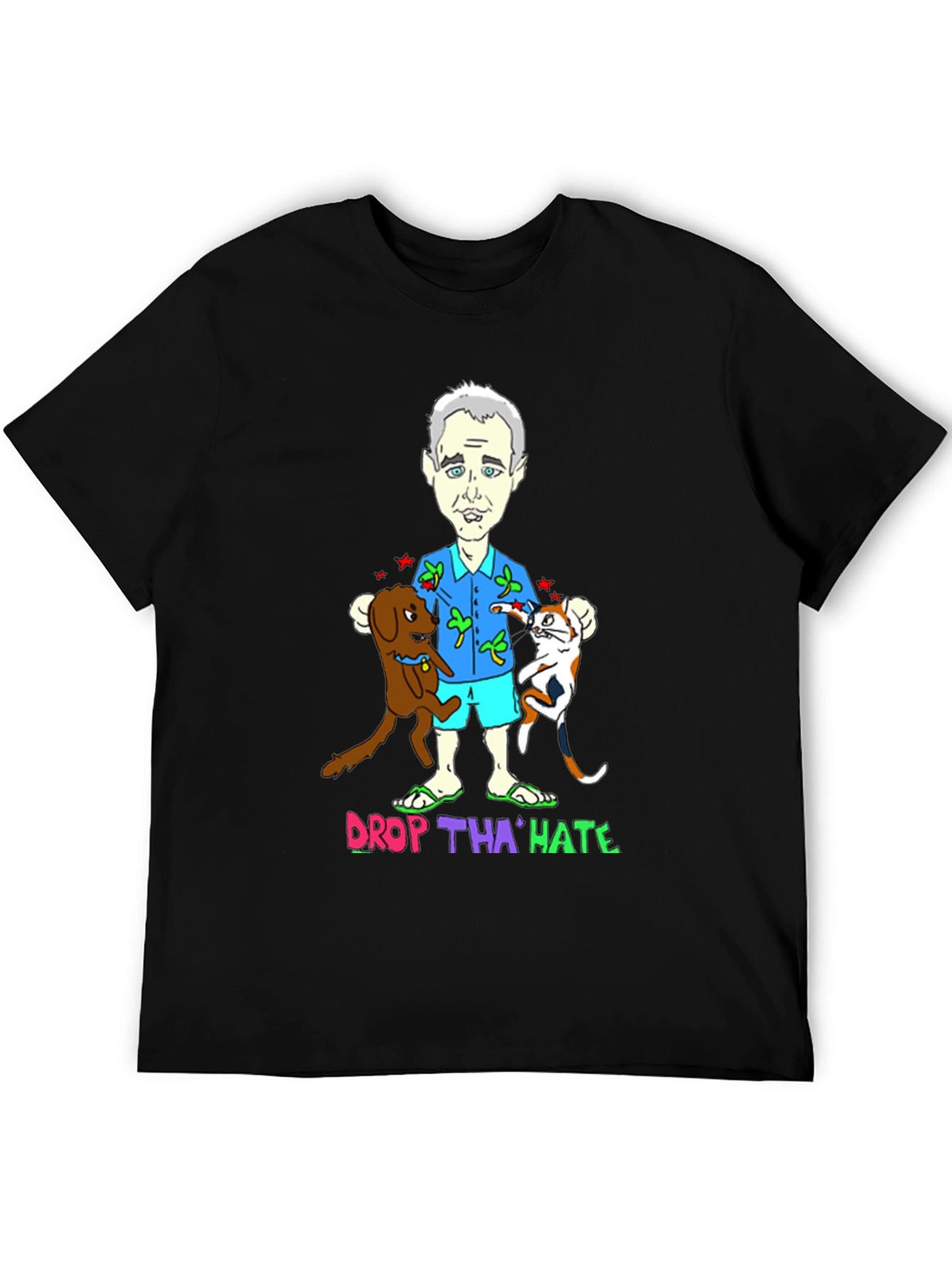 Drop Tha Hate Graphic T-Shirt