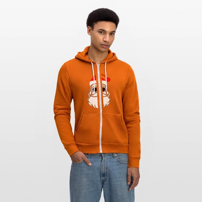 Santa With Sunglasses, Hipster Mustache Red Hat