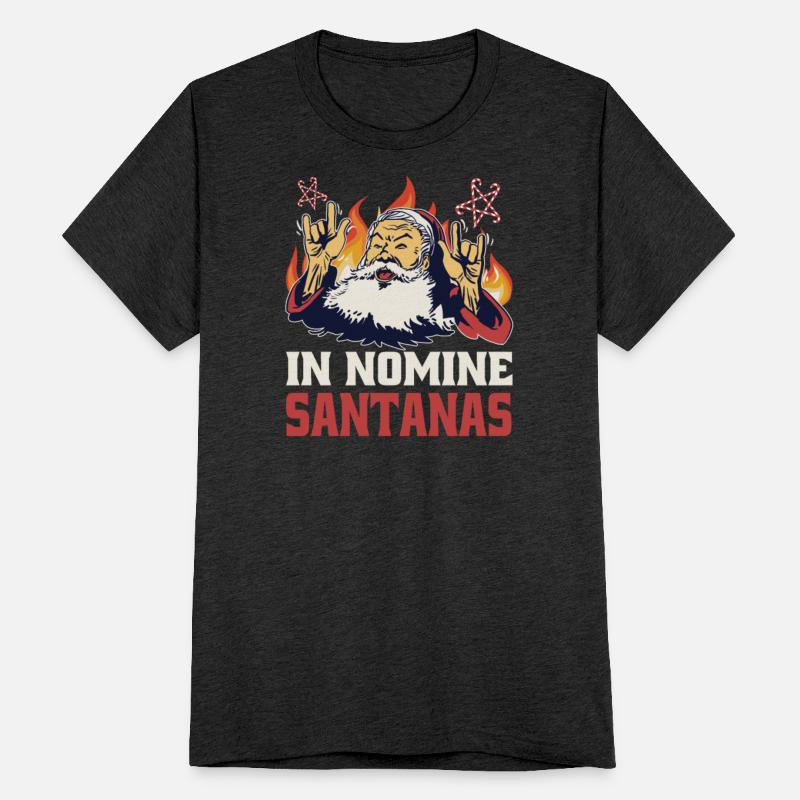 Satanic Santa Funny Metal Christmas