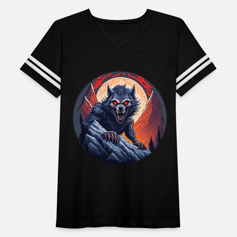 Scary Halloween Party Costume Werewolf Climbing