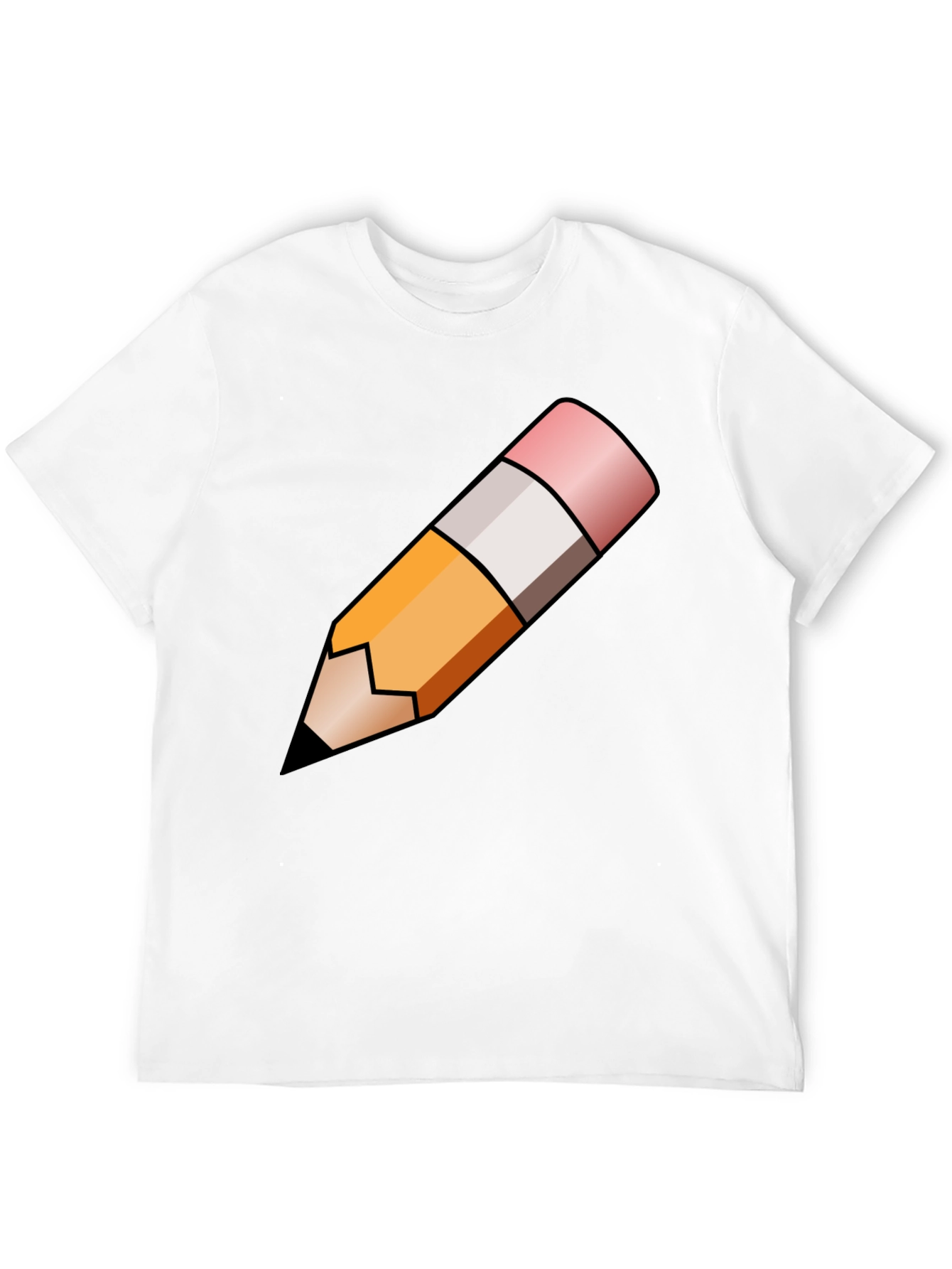 Pencil Graphic Tee - Artist Writer Student Fashion